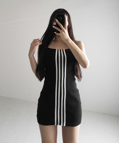 4ラインタイトミニキャミワンピース / 4 line tight mini cami onepiece
