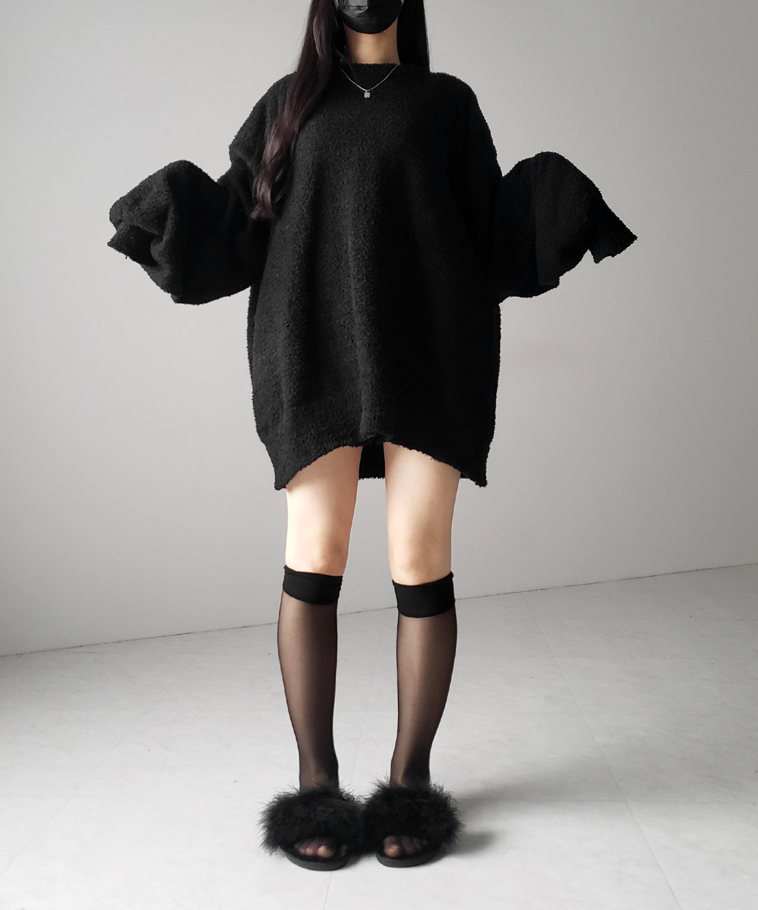 【 セットアップ可能 】マシュマロタッチビッグプルオーバー / marshmallow touch big pullover