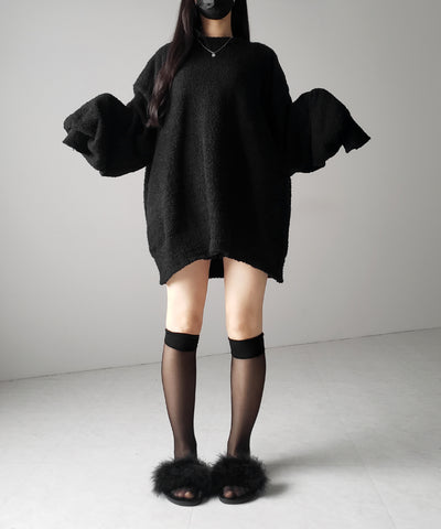 【 セットアップ可能 】マシュマロタッチビッグプルオーバー / marshmallow touch big pullover