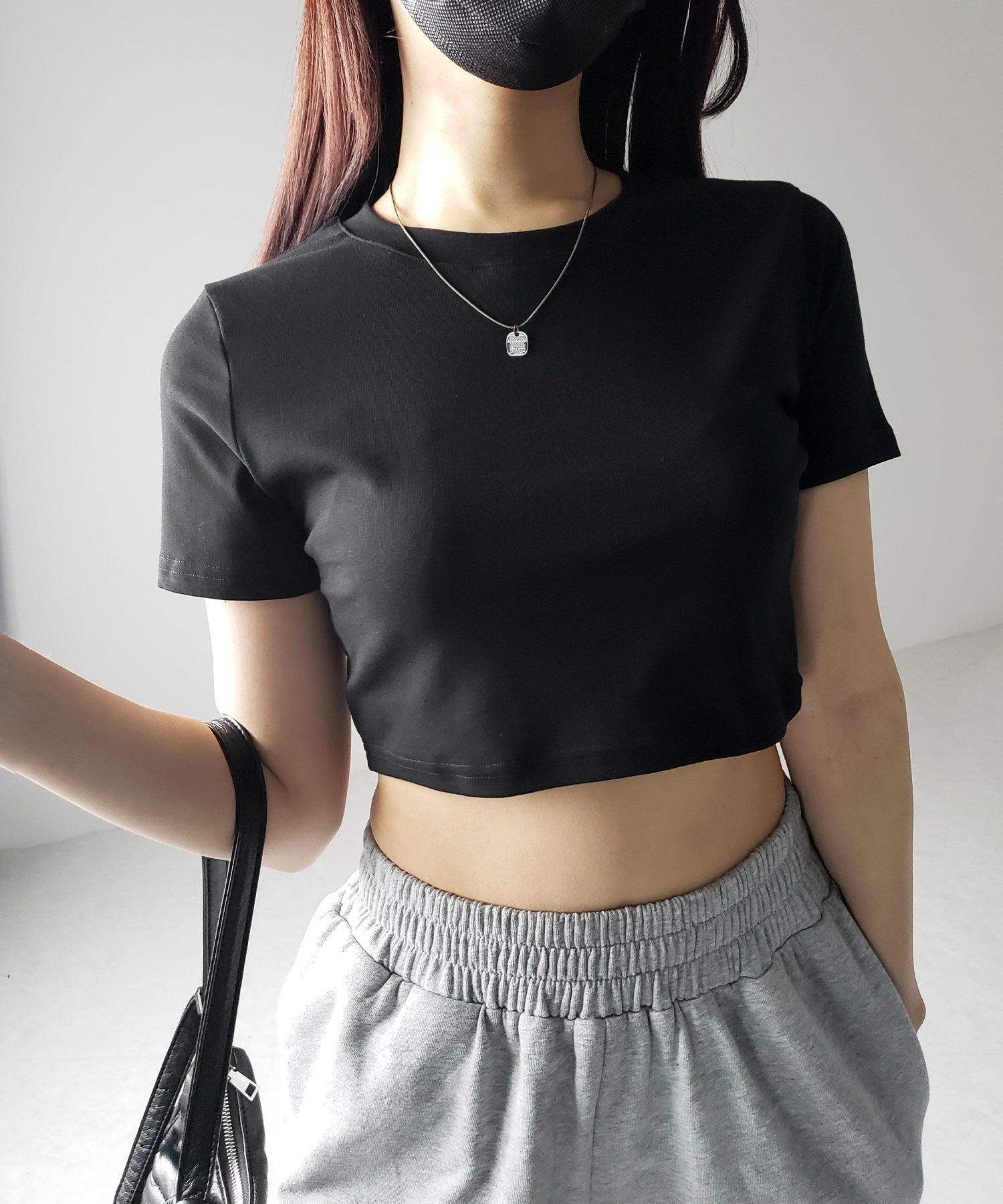 【 3color 】BASIC ショートチビTシャツ / BASIC SHORT CHIBI T-SHIRTS