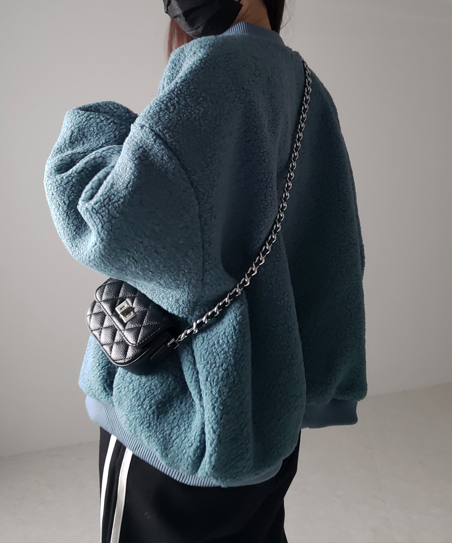 【 3color 】ビッグシルエットボリュームボアブルゾン