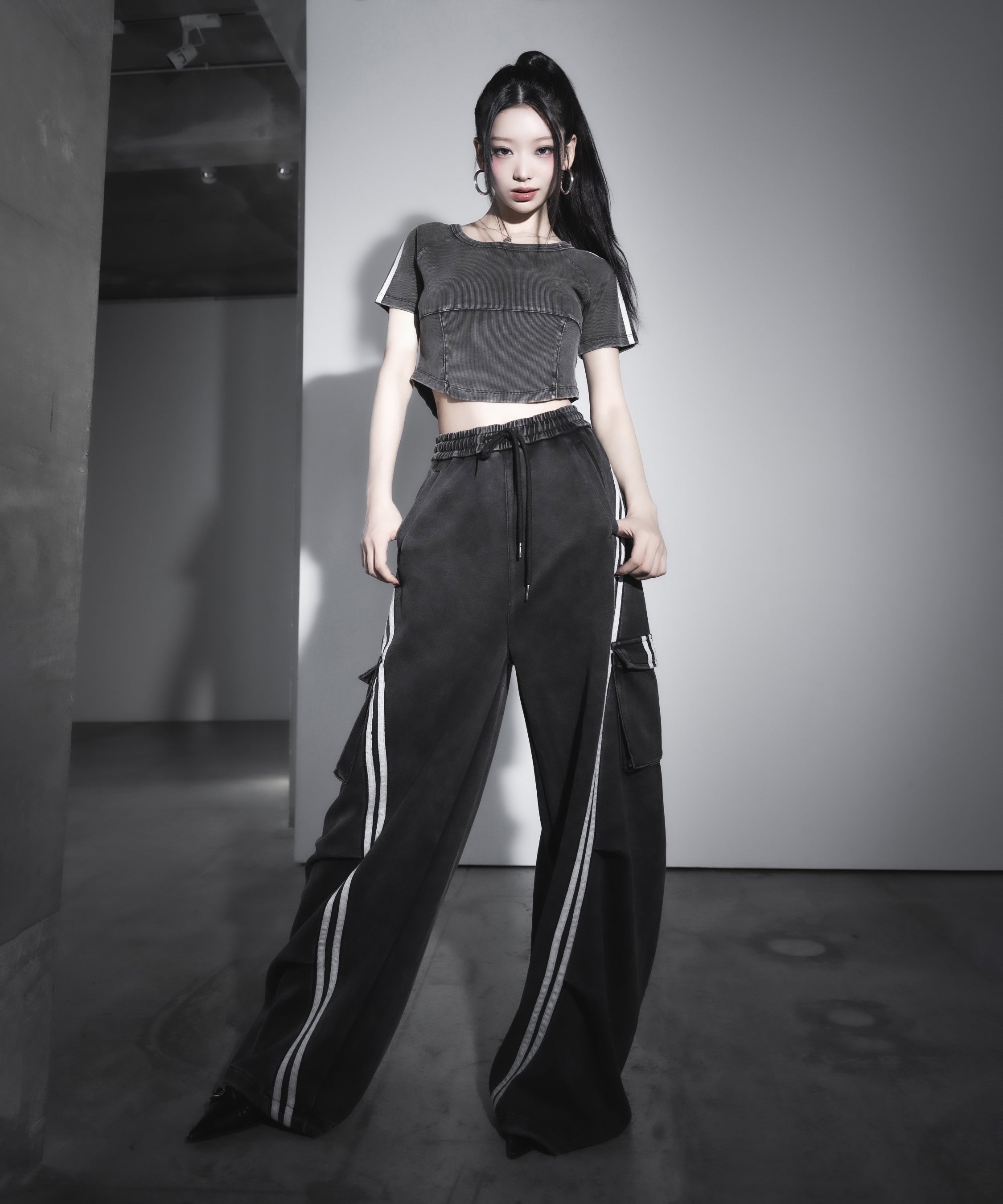 サイドラインヴィンテージショートリブTシャツ / sideline vintage short lib T-shirt