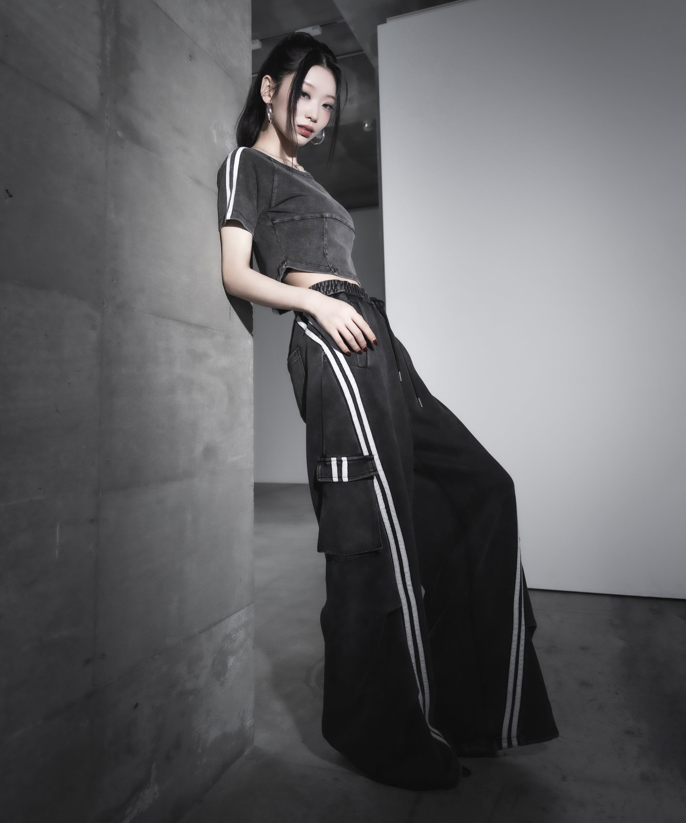 サイドラインヴィンテージショートリブTシャツ / sideline vintage short lib T-shirt