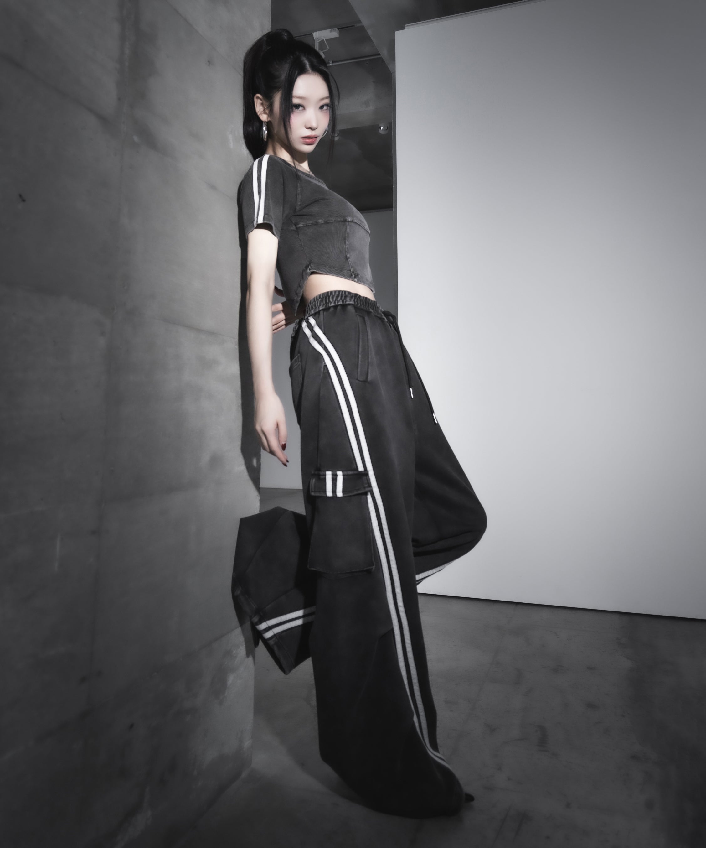 サイドラインヴィンテージショートリブTシャツ / sideline vintage short lib T-shirt