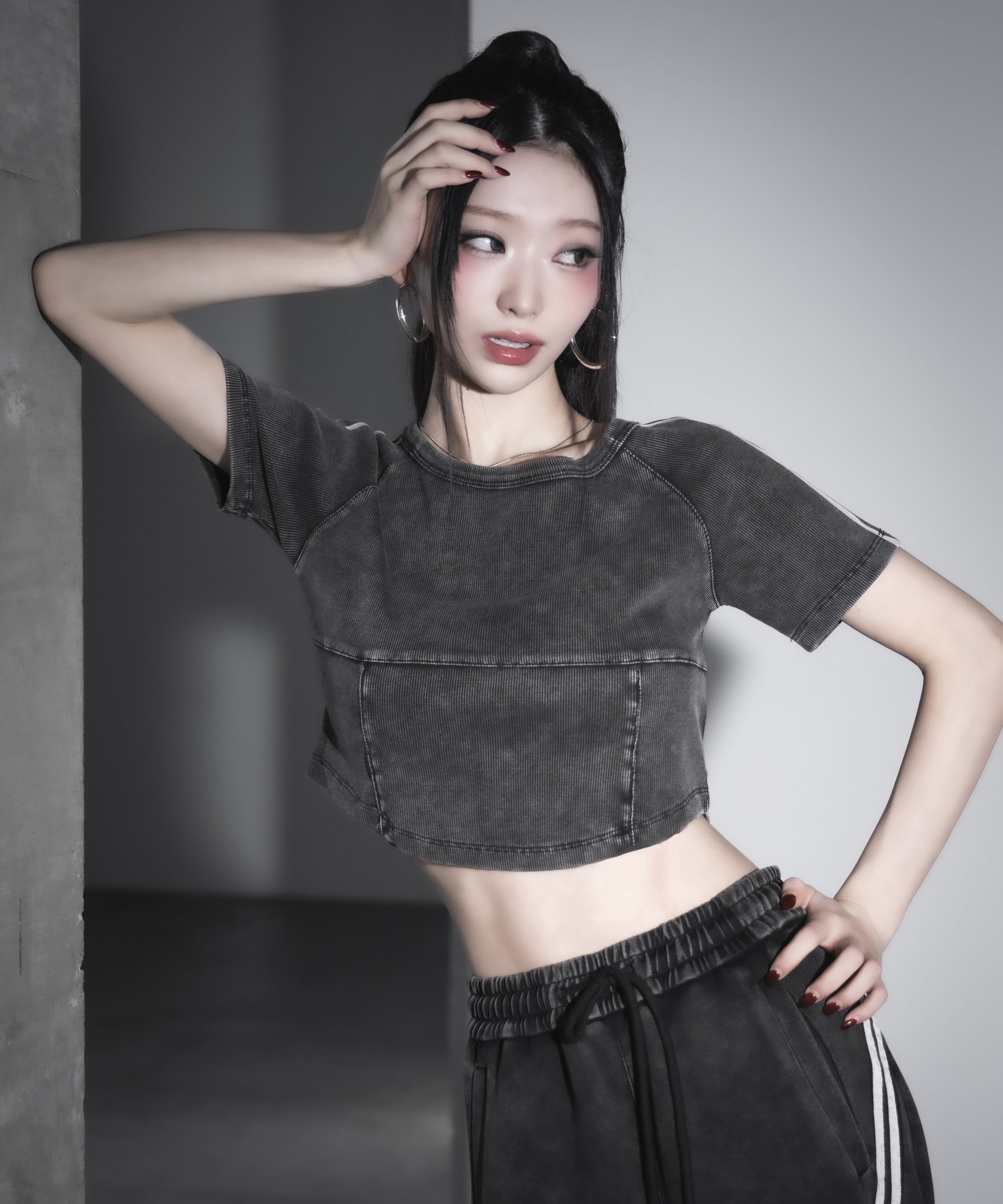サイドラインヴィンテージショートリブTシャツ / sideline vintage short lib T-shirt