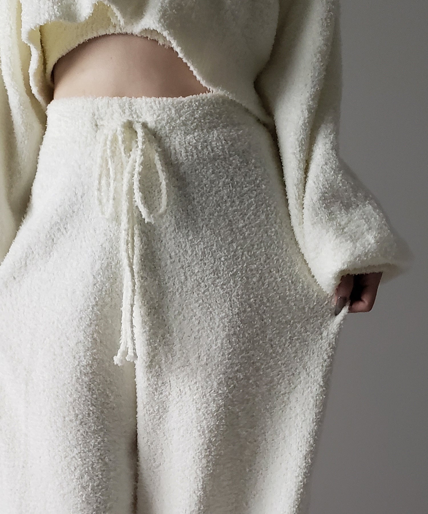 【 セットアップ可能 】マシュマロタッチワイドパンツ / marshmallow touch wide pants