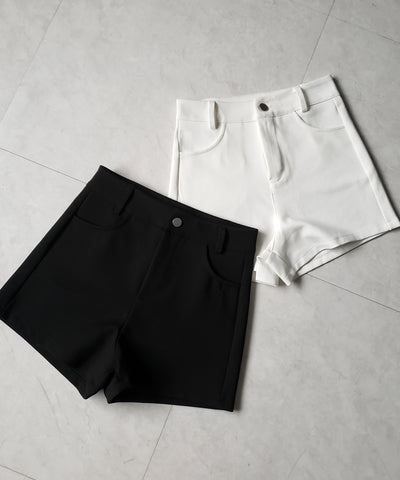 ハイウエストタイトスパンショートパンツ / high waist tight span short pants