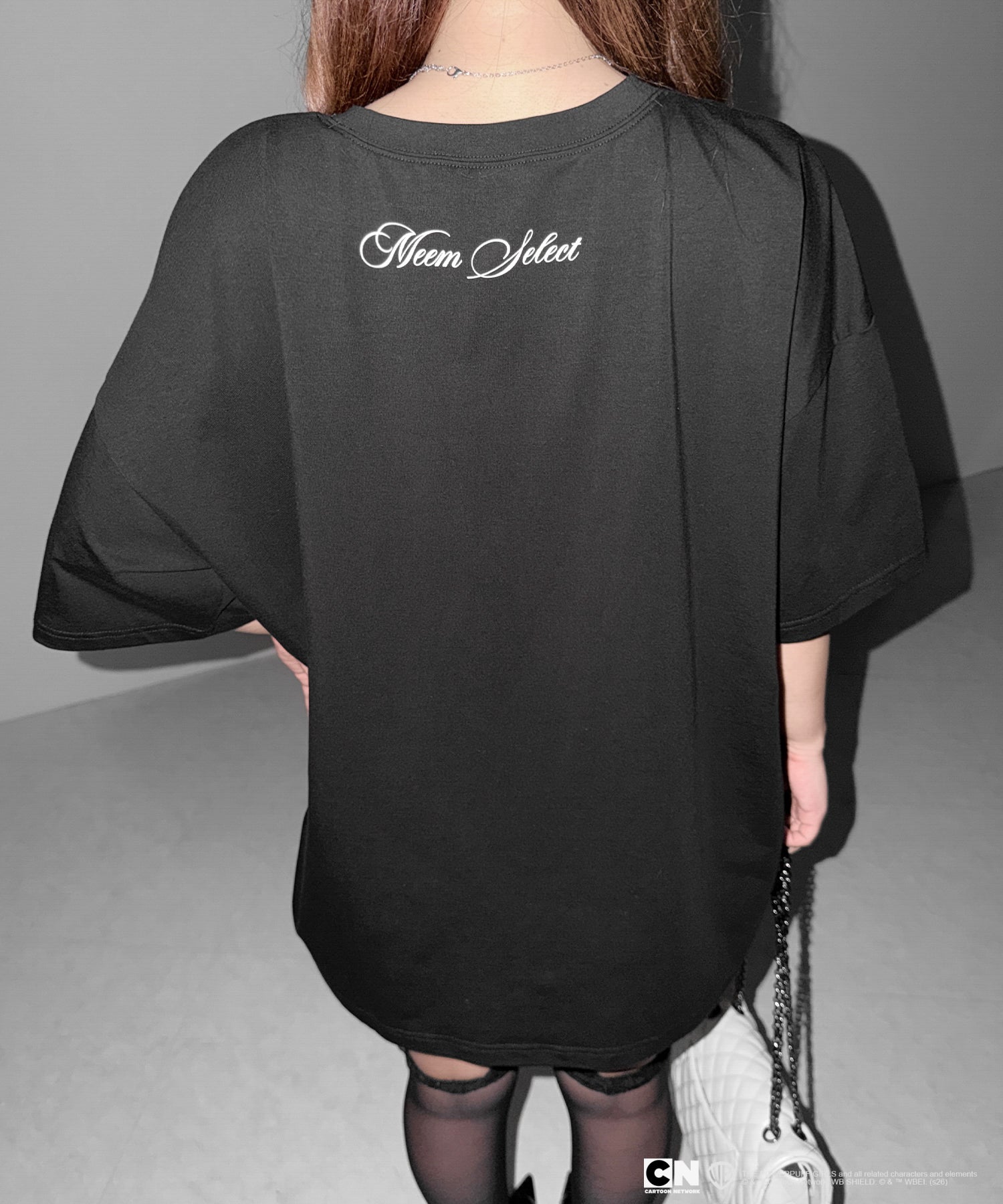 【THE POWERPUFF GIRLS】パワーパフガールズビッグプリントオーバーサイズTシャツ / big print oversize Tee【 セットアップ着用可能 】