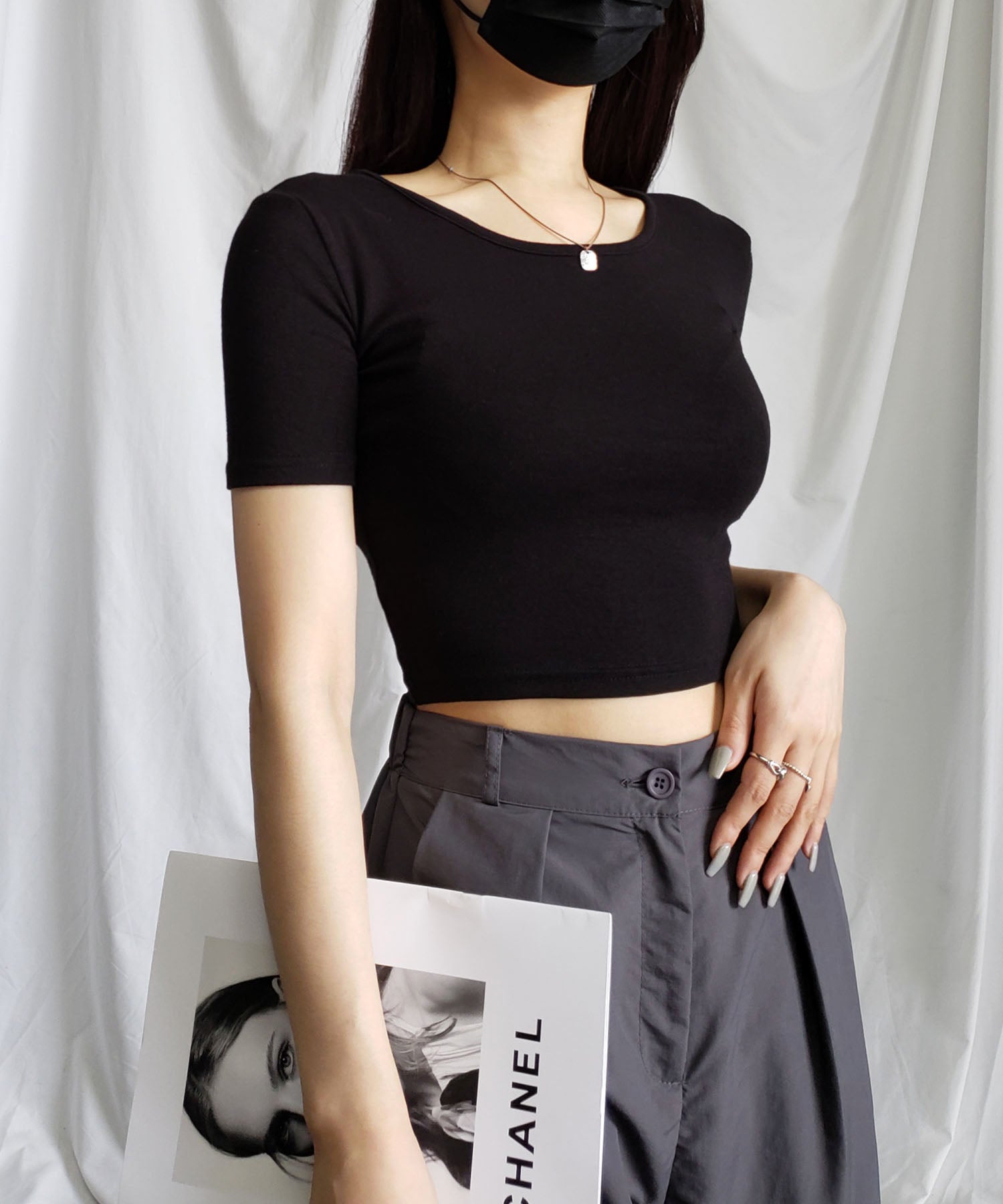 バックストラップショートちびTシャツ