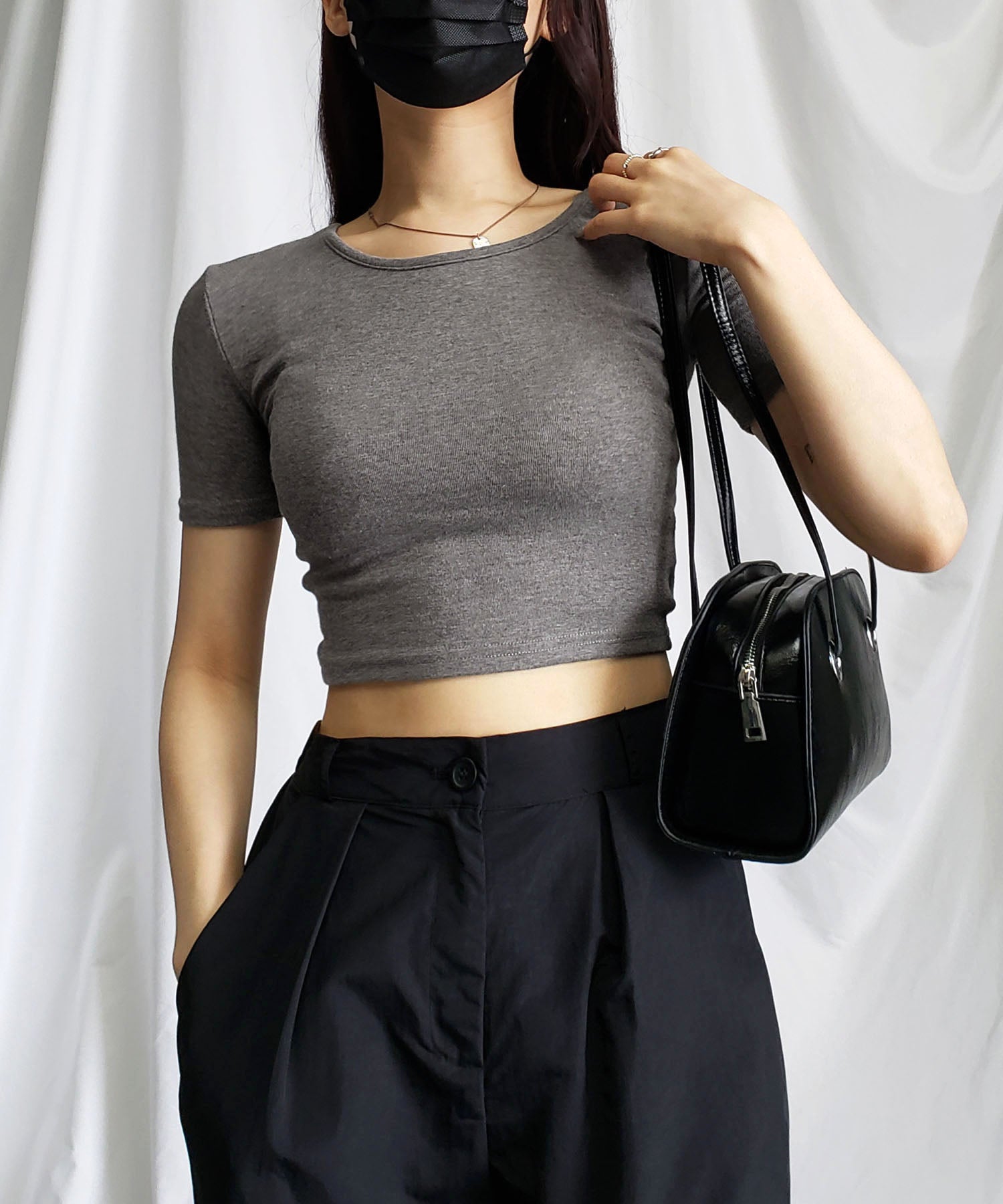 バックストラップショートちびTシャツ
