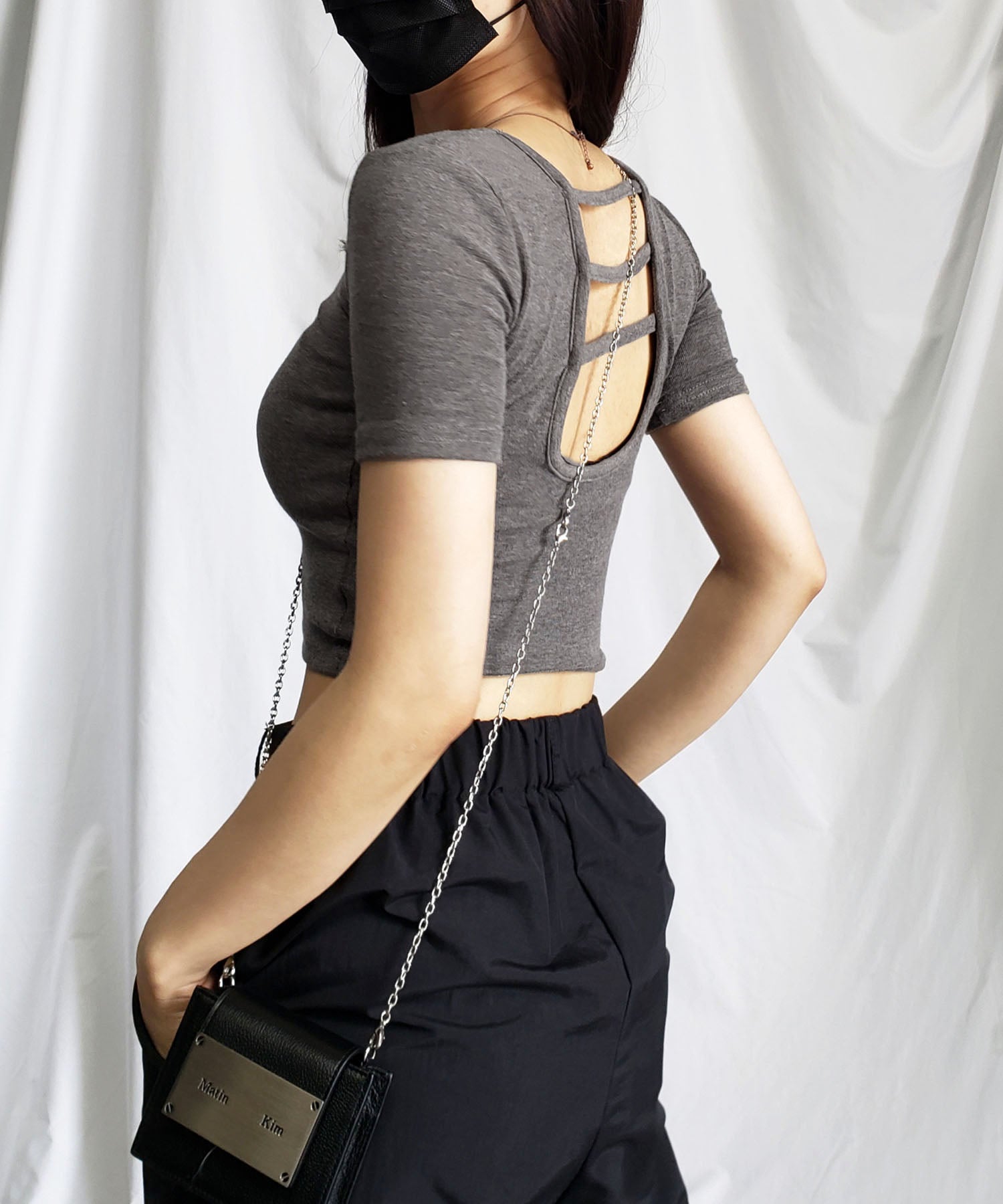 バックストラップショートちびTシャツ