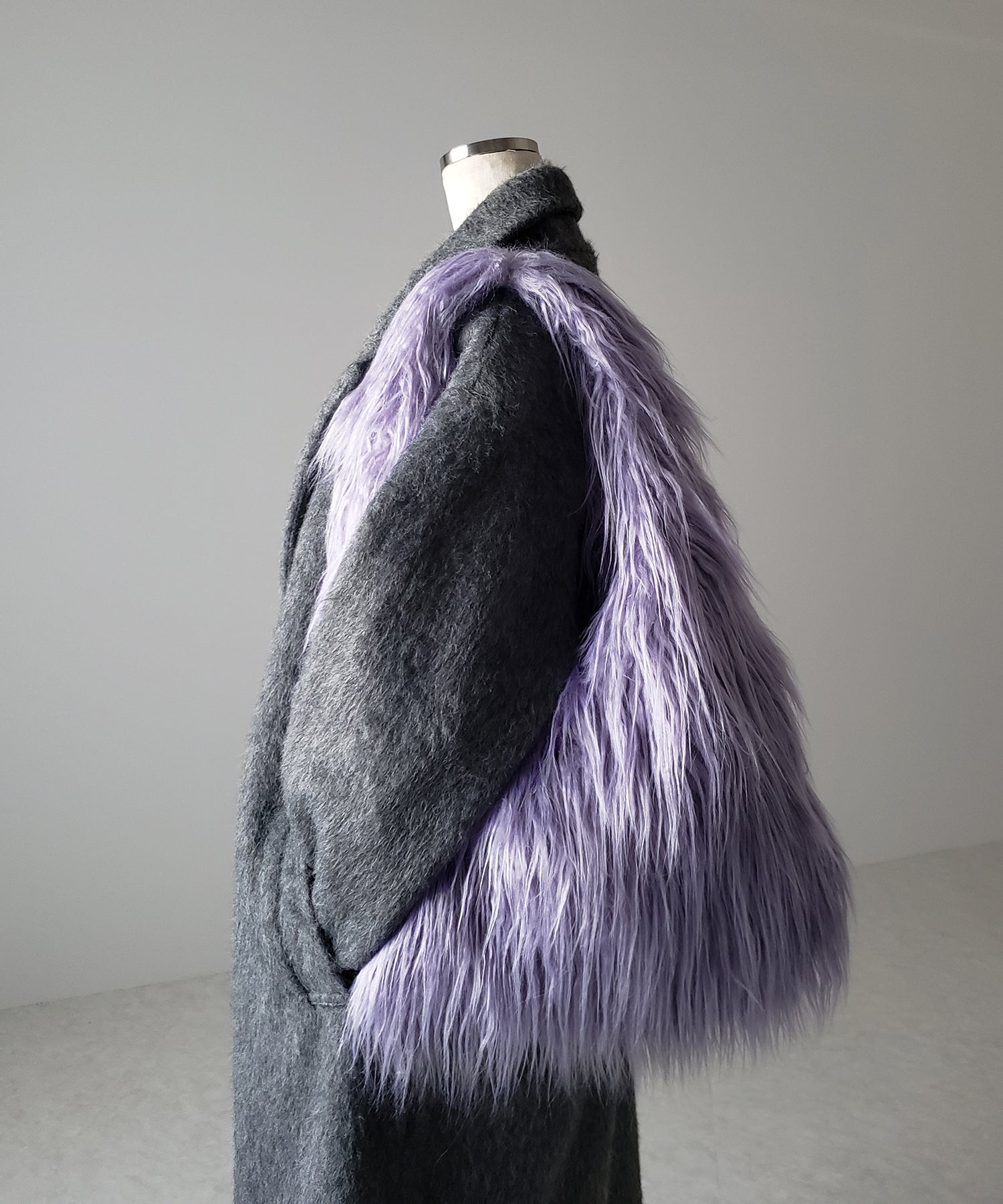【 5color 】シャギーファーワンハンドルショルダーバッグ / shaggy fur onehandle shoulder bag