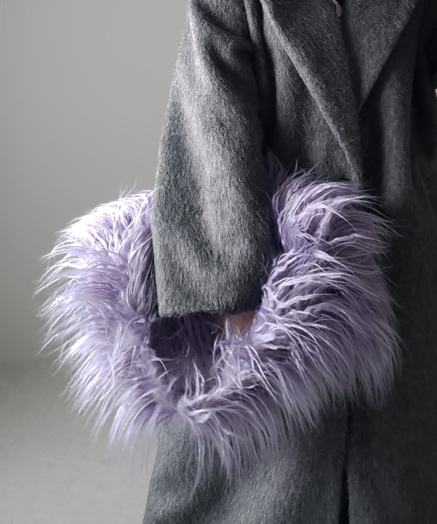【 5color 】シャギーファーワンハンドルショルダーバッグ / shaggy fur onehandle shoulder bag