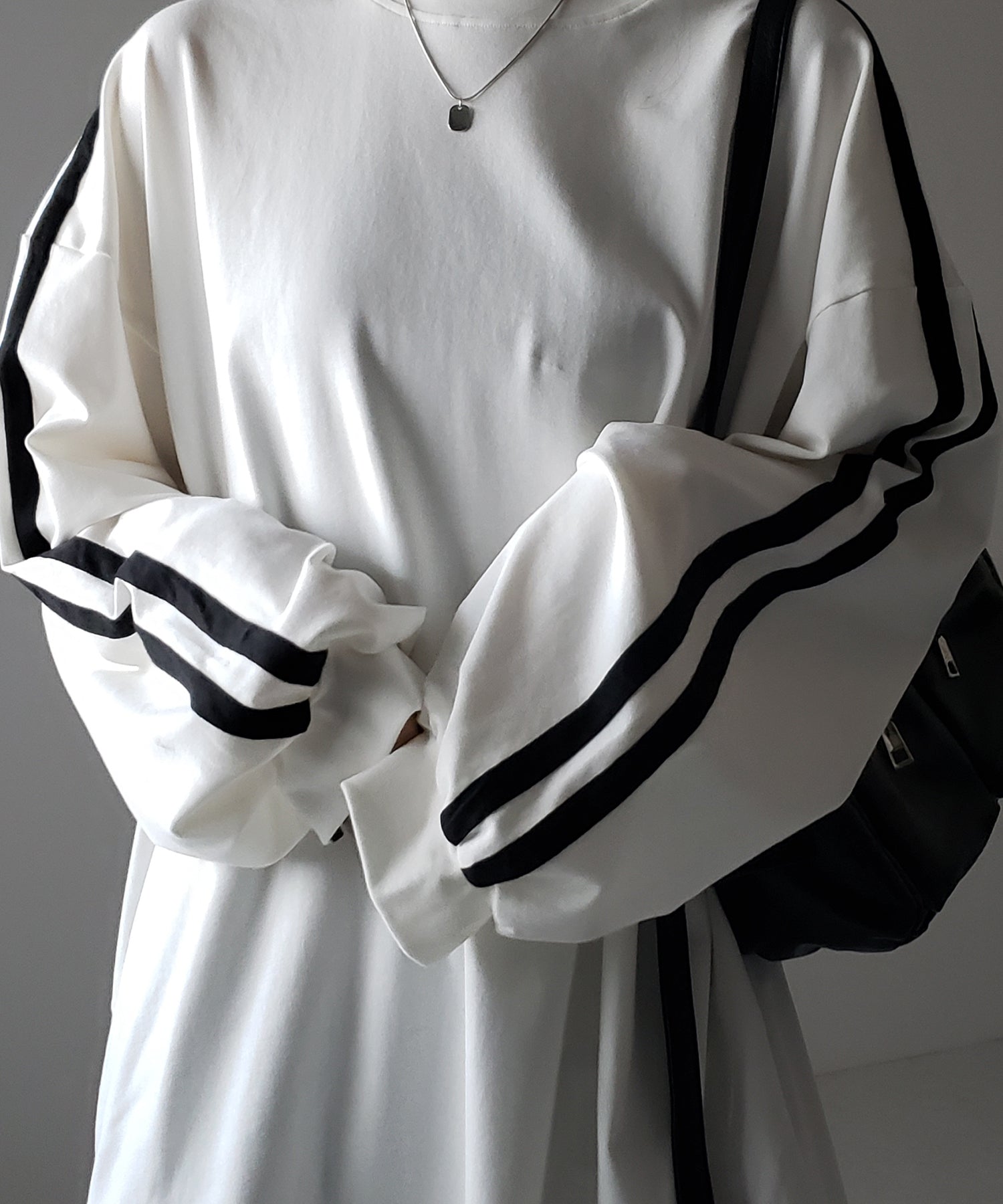 【 2color 】サイドラインビッグTシャツ / side line BIG Tee