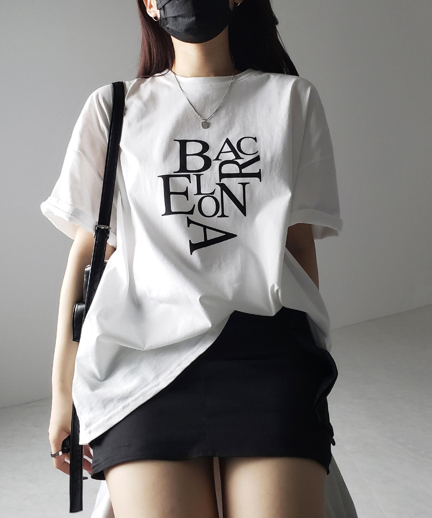 【 3color 】BACロゴレタリングビッグTシャツ / BAG logo lettering big Tee