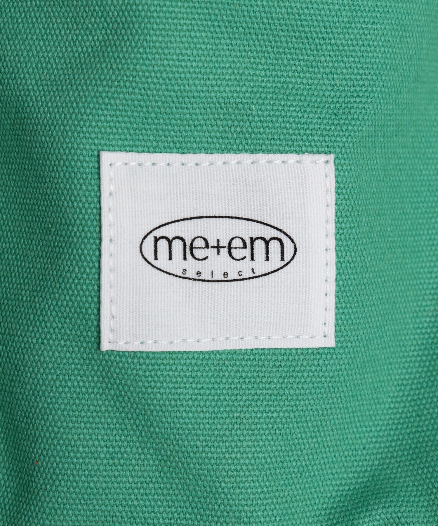 【 7color /大容量 】ミームセレクトオリジナルタグキャンバスカラートートバッグ / me+em select original tag canvas color totebag