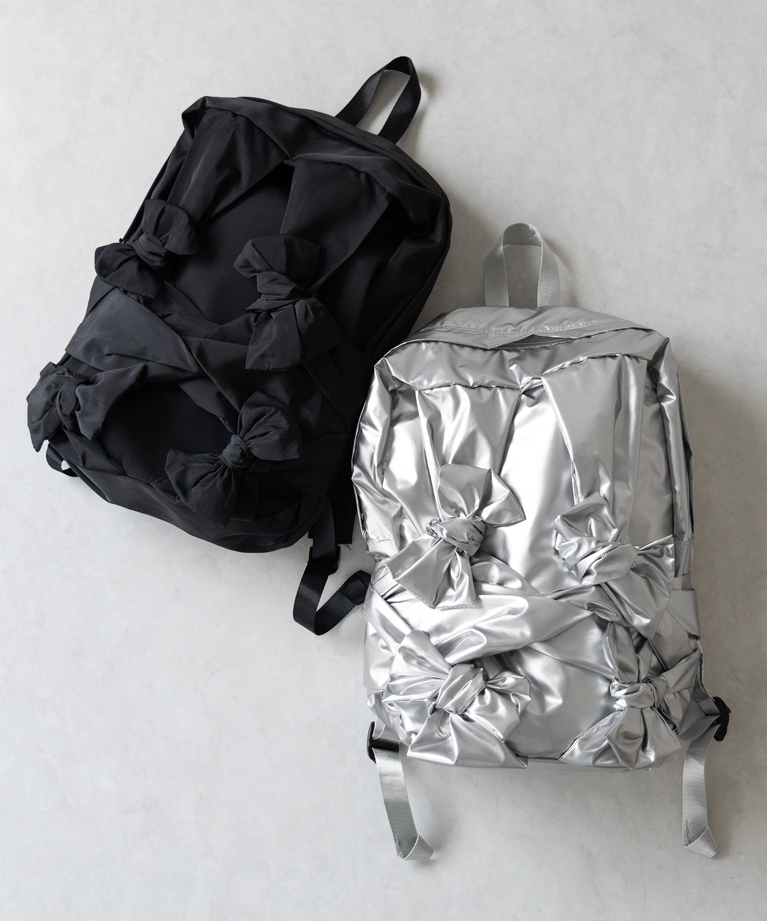 バレエコアリボンバックパック / ballet core ribbon backpack