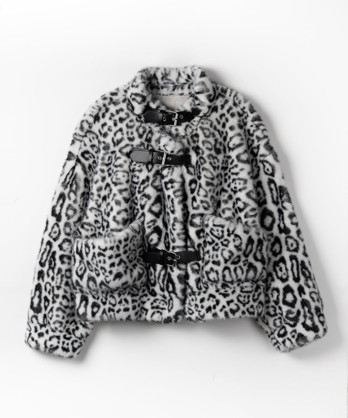 【 大人気につき新色追加!】B-3 レオパードボリュームファーコート / B-3 leopard volume fur coat