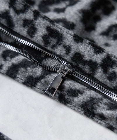 レオパードワンハンドルショルダートートバッグ / leopard onehandle shoulder tote bag