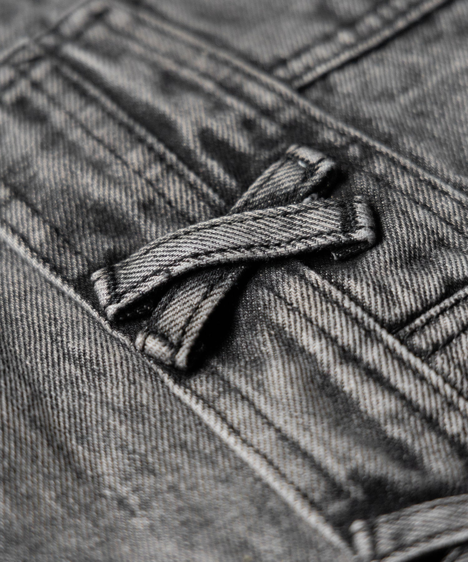 ヴィンテージドッキングウォッシュデニムバッグ / vintage docking washed denim bag