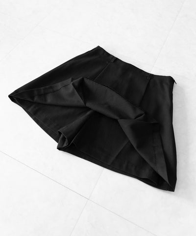 【 セットアップ 】オーバーサイズテーラードジャケット & ハイウエストミニスカパン SET / oversize tailored jacket & high waist mini skirt pants SET