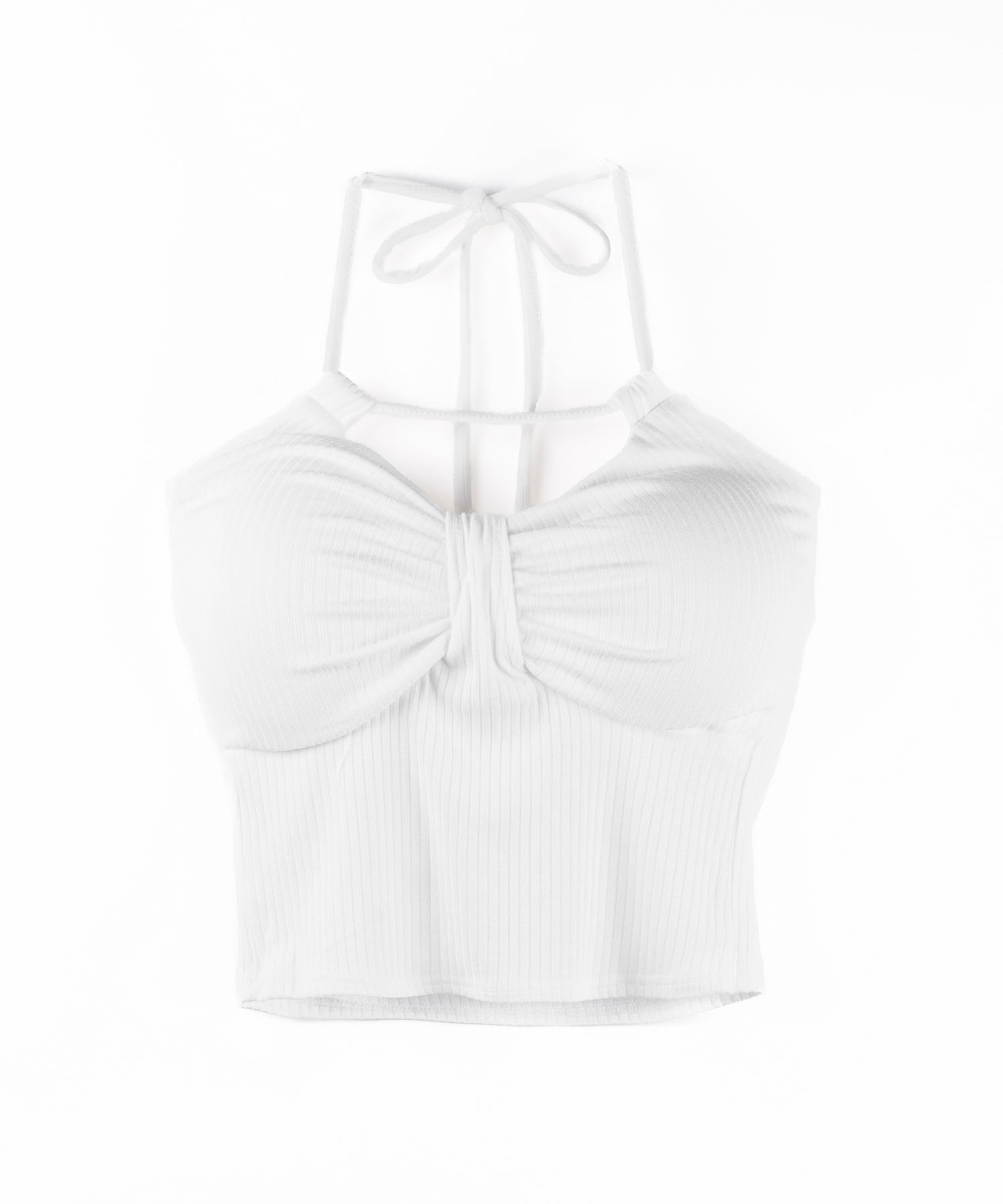 【 2点セット 】 2WAYストラップリブキャミソール + フロントリボンショートカーディガン SET / 2WAY strap lib camisole + front ribbon short cardigan
