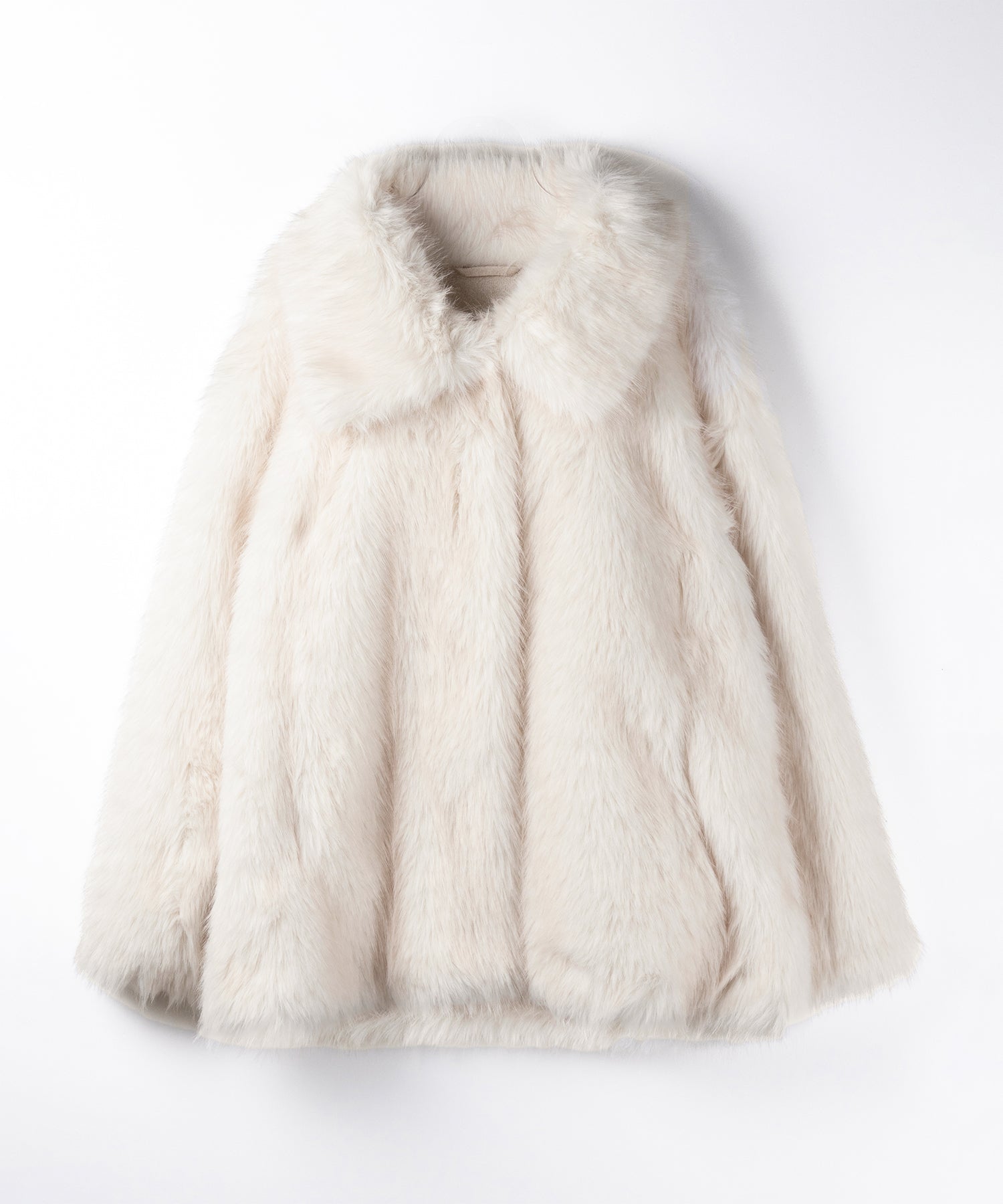 【 5color 】フェイクファーボリュームミドルコート / fake fur volume middle coat