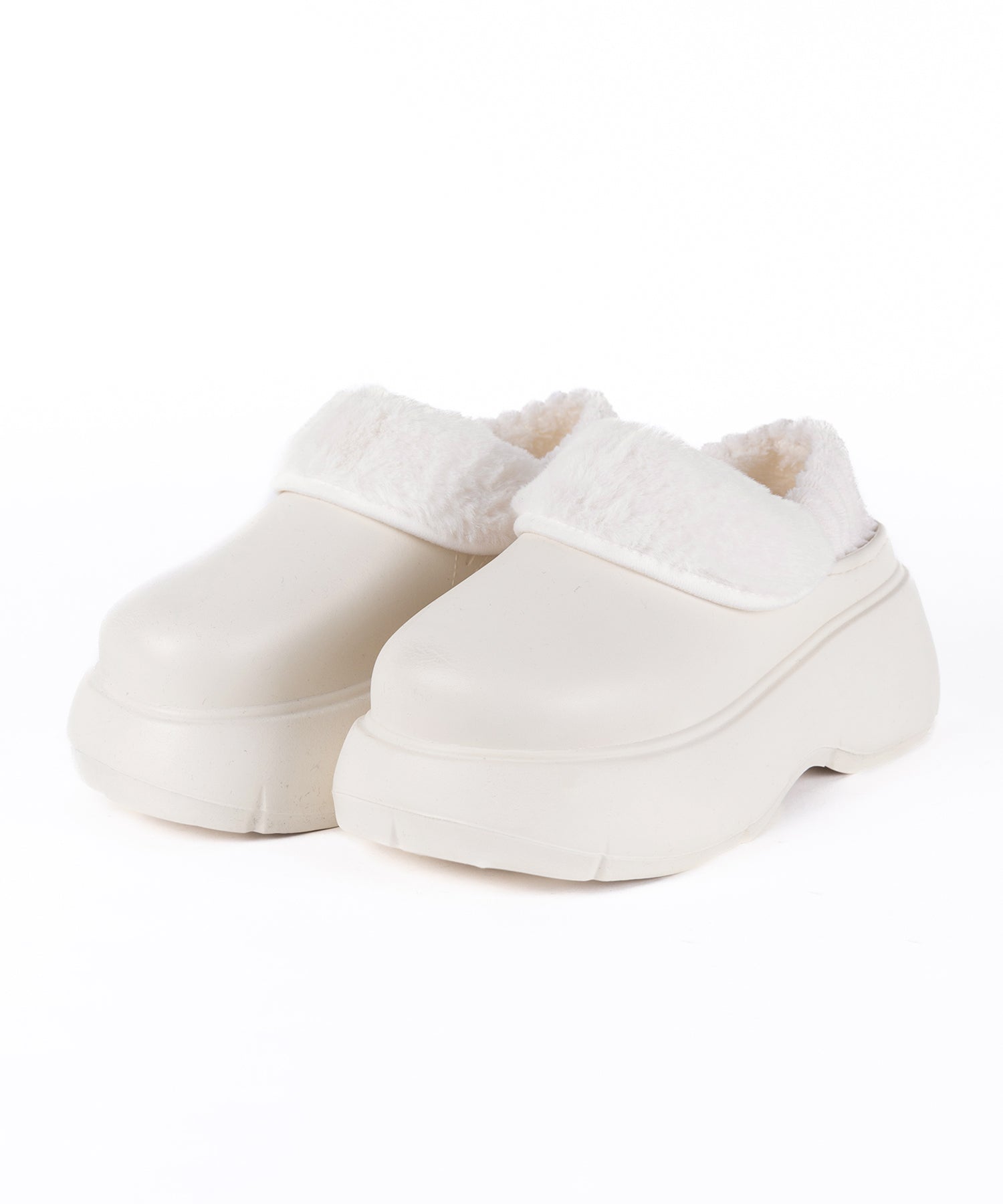厚底EVAボアサボスリッポン / platform EVA boa sabo slipons