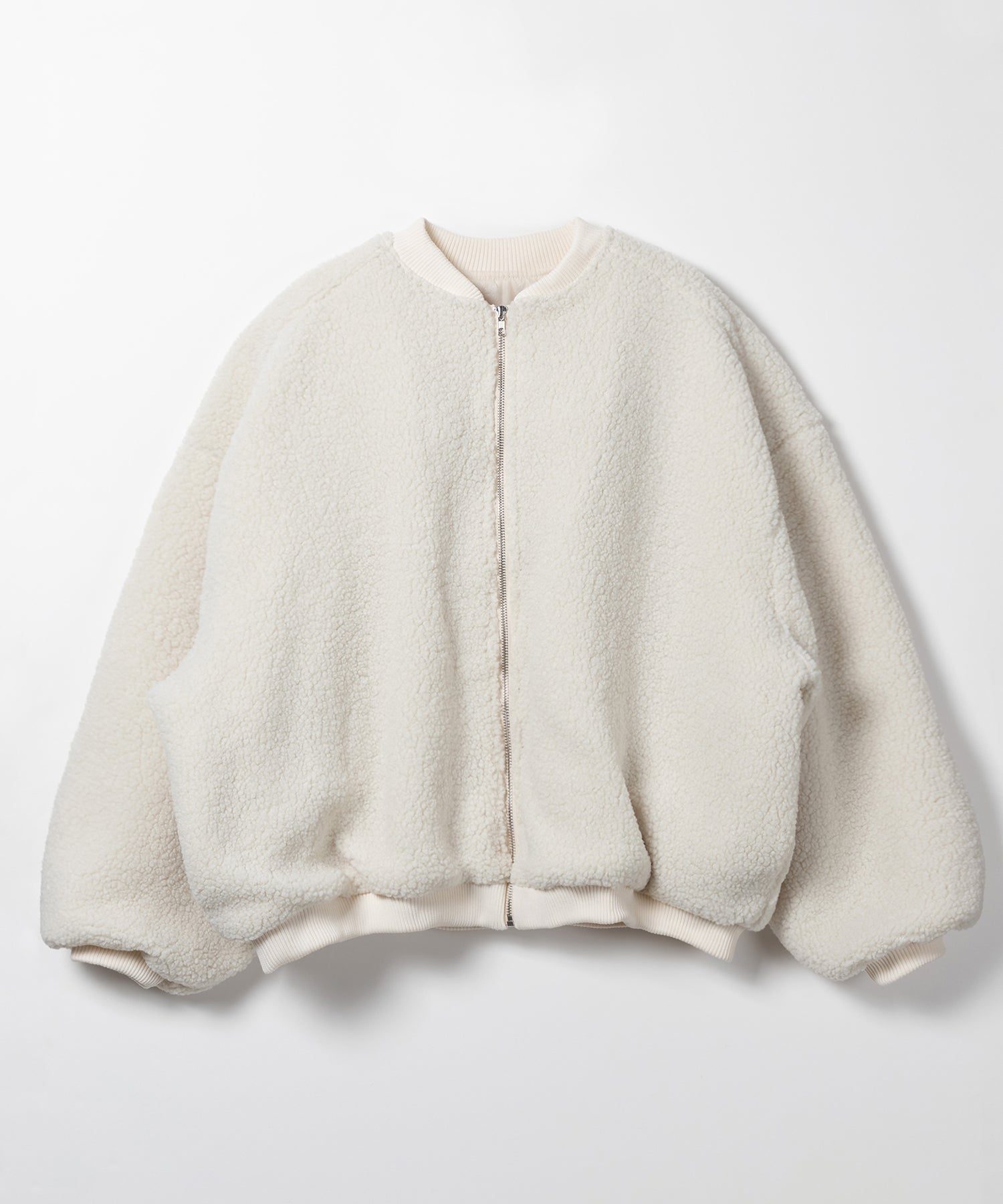 【 3color 】ビッグシルエットボリュームボアブルゾン