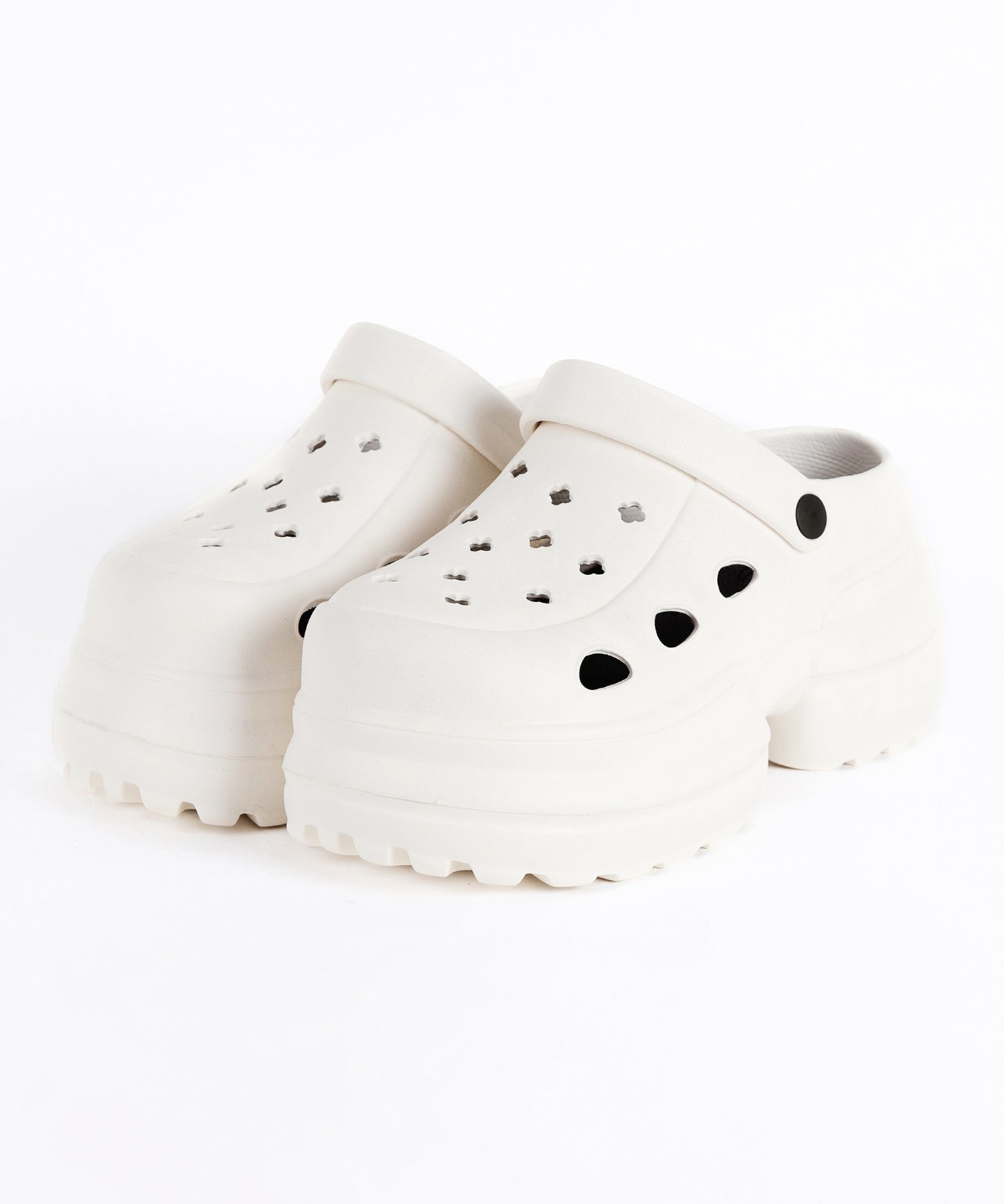 厚底クロッグサンダル / Platform clog sandals
