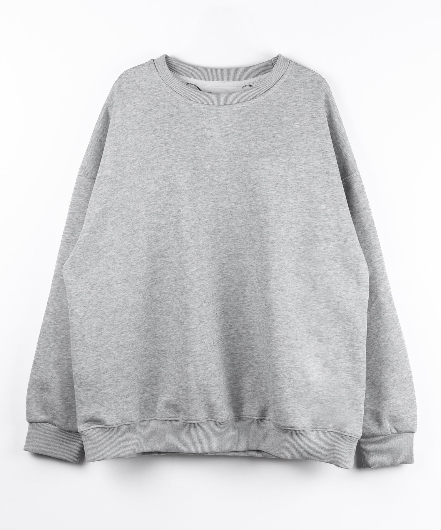 レタリングロゴ刺繍スウェットプルオーバー / lettering logo embroidery sweat pullover