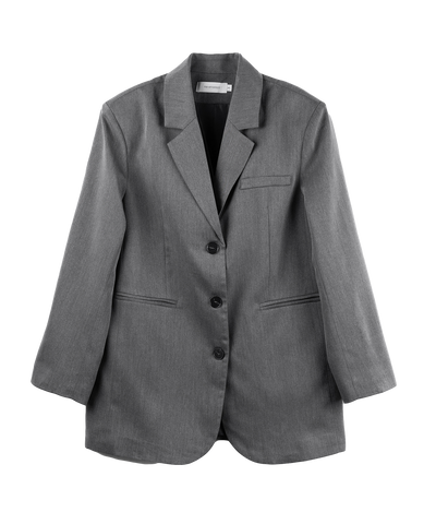 【 セットアップ 】オーバーサイズテーラードジャケット & ハイウエストミニスカパン SET / oversize tailored jacket & high waist mini skirt pants SET