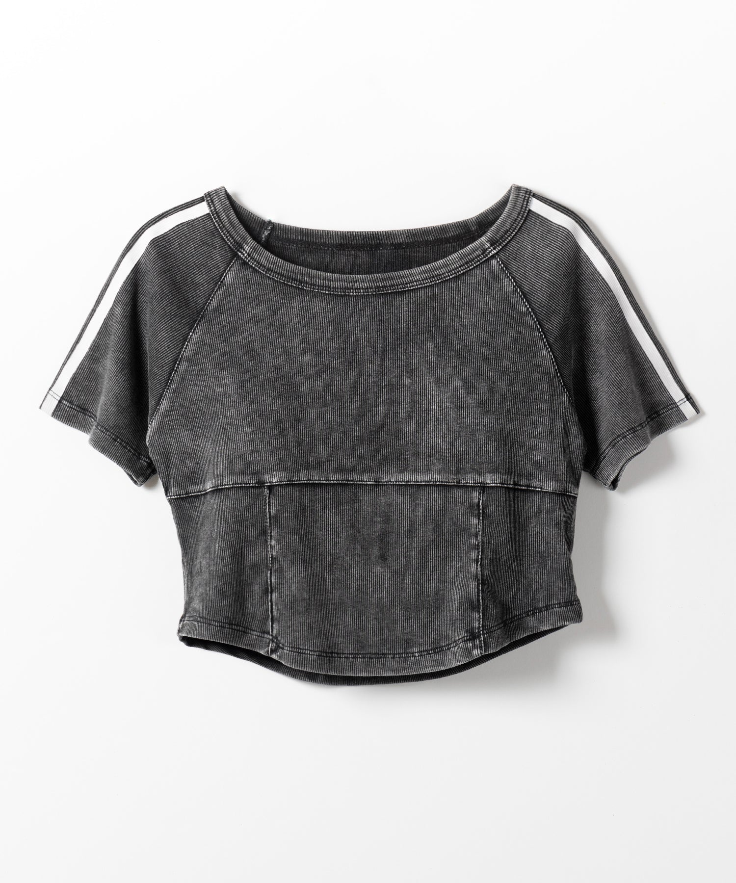 サイドラインヴィンテージショートリブTシャツ / sideline vintage short lib T-shirt