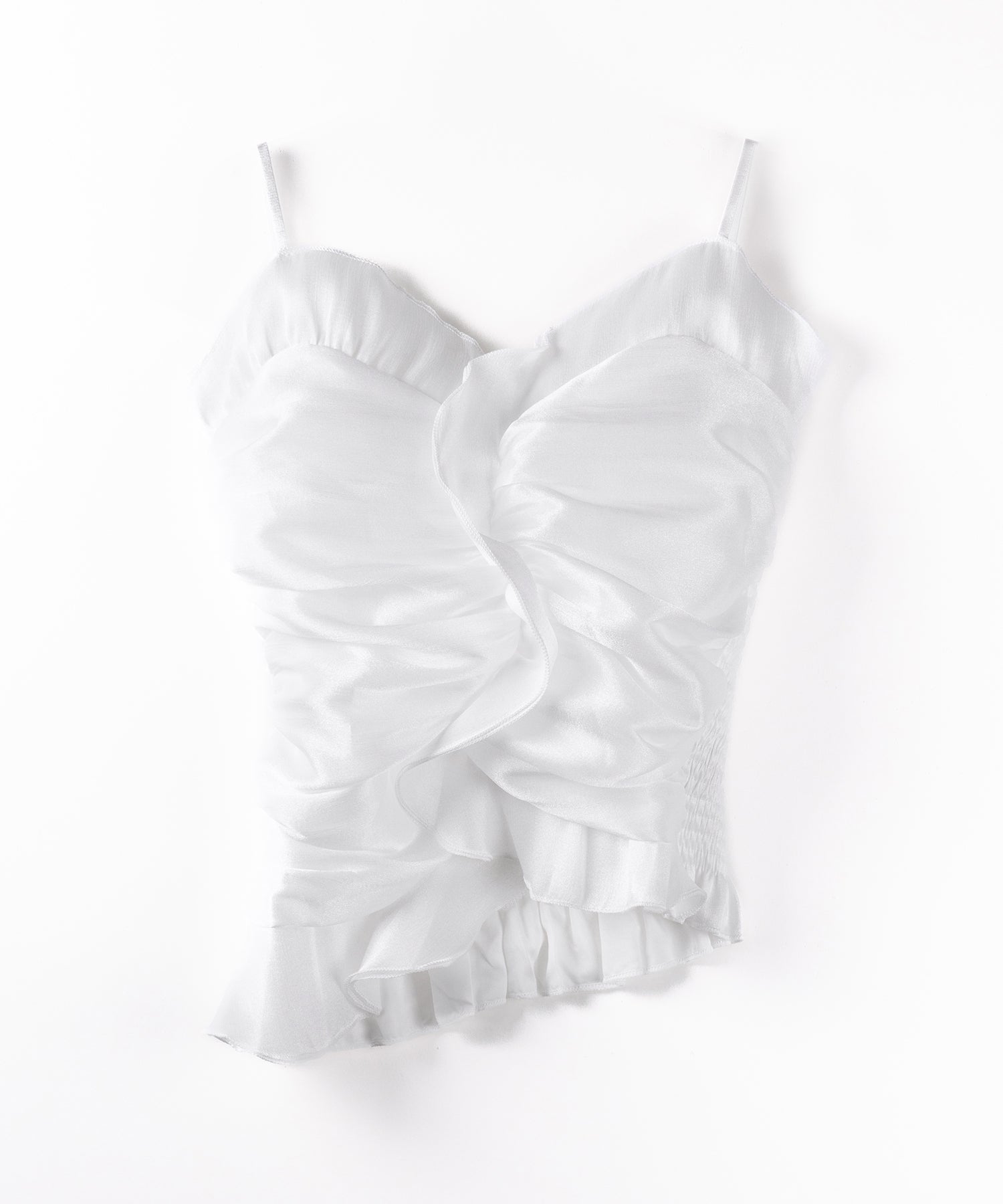 【 2color 】オーガンジーボリュームフリルビスチェ / organdy volume Frill Bustier