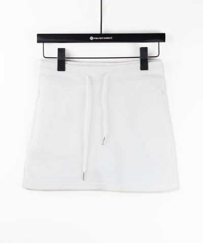 ハイウエストスウェットタイトミニスカート / high waist sweat tight mini skirt