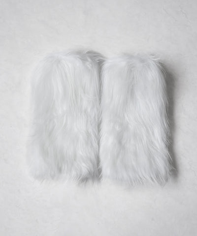 フェイクファーレッグウォーマー / fake fur leg warmer
