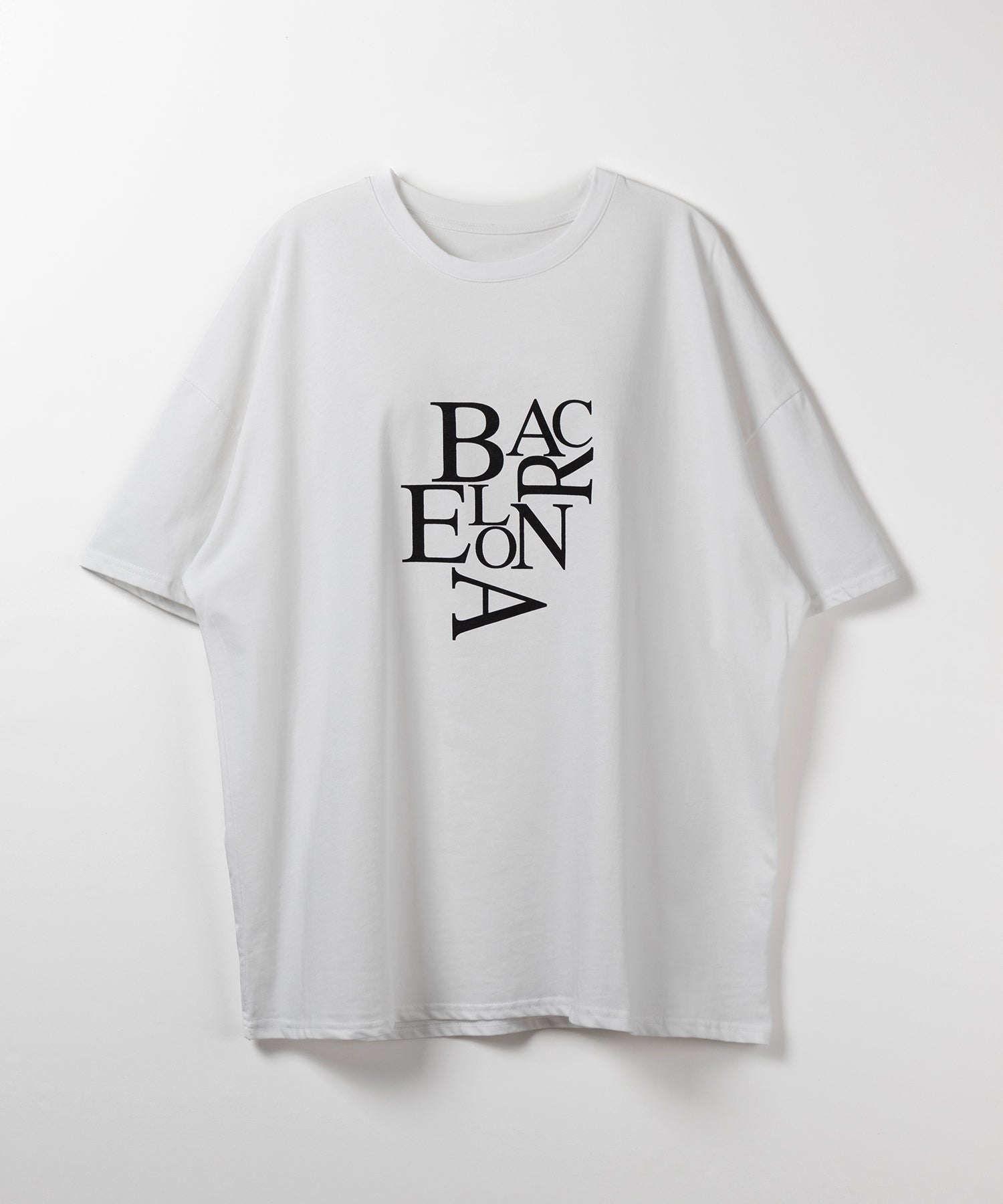 【 3color 】BACロゴレタリングビッグTシャツ / BAG logo lettering big Tee