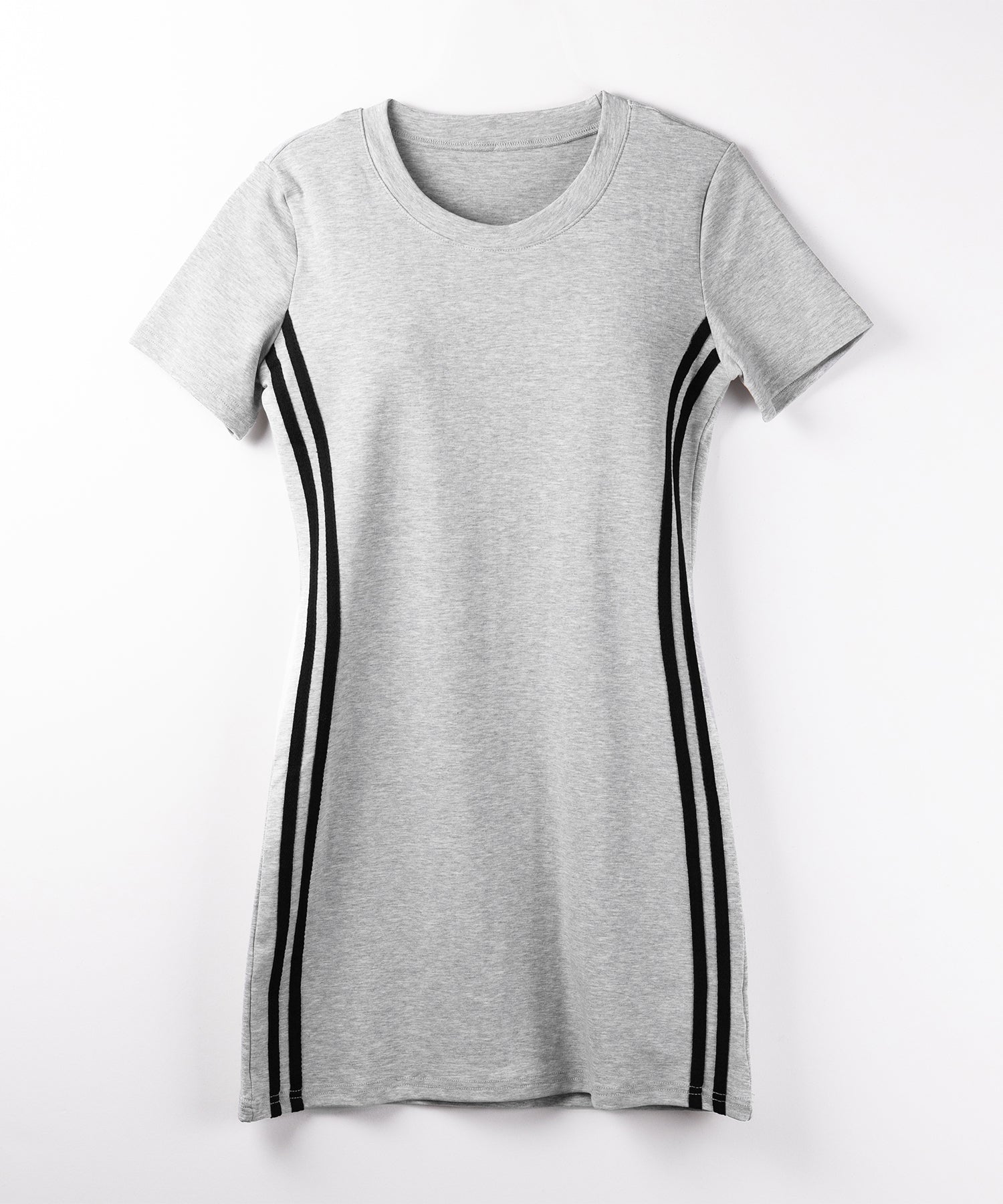 半袖サイドラインタイトミニワンピース / short sleeve side line tight mini onepiece