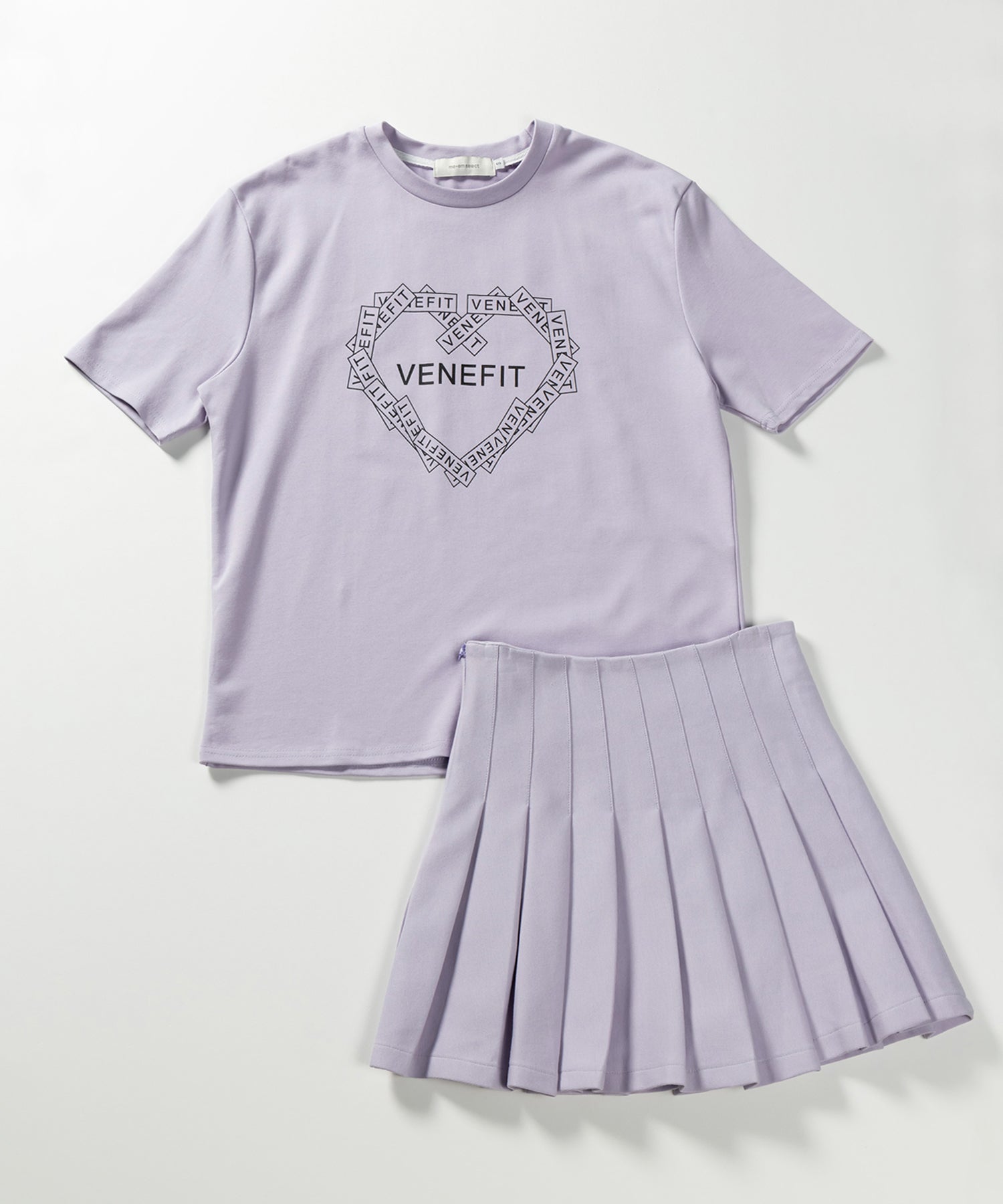 【 セットアップ 】VENEFIT ロゴトップス&プリーツミニスカート SET