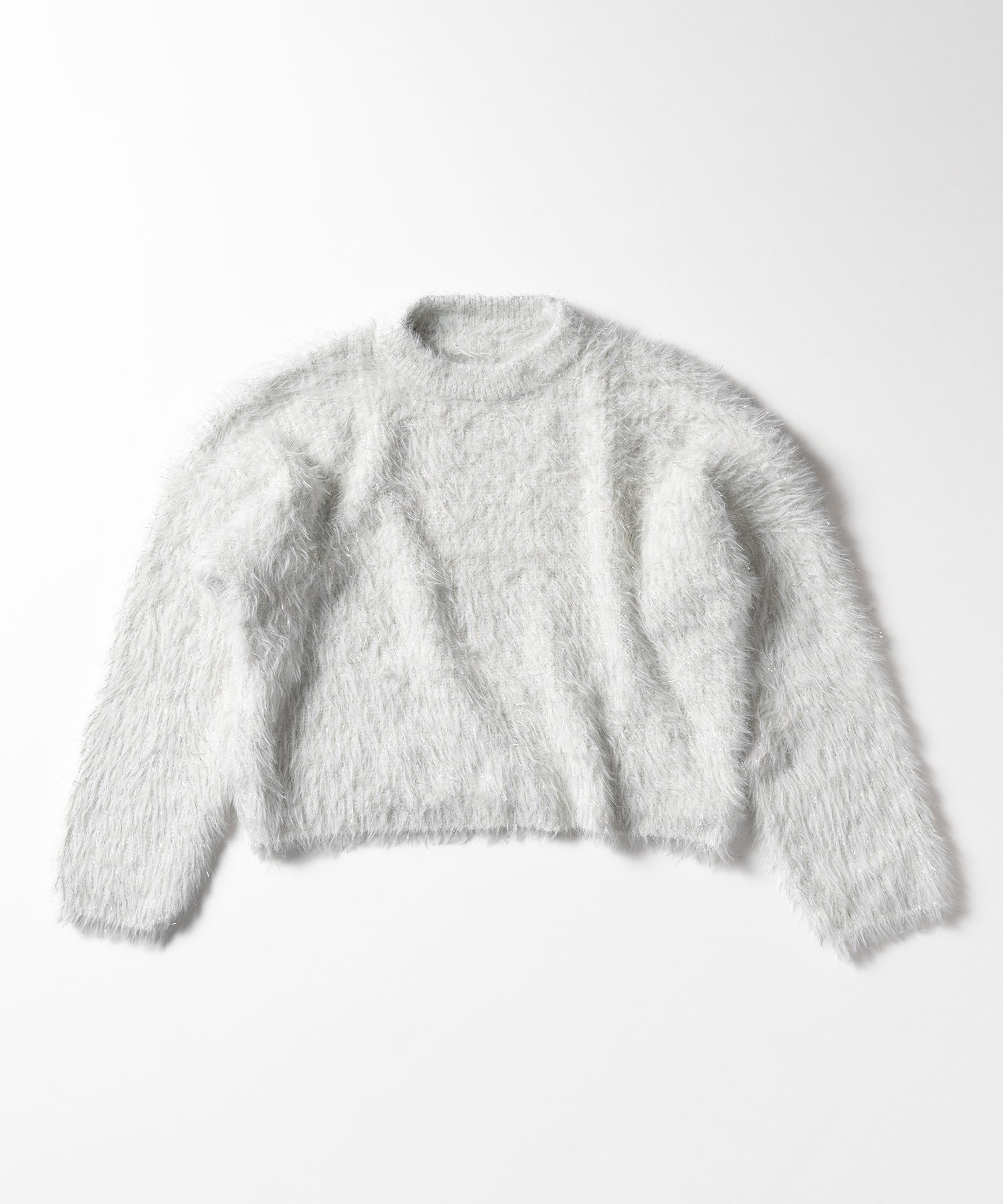 【 4color 】ソフトラメシャギーニットトップス