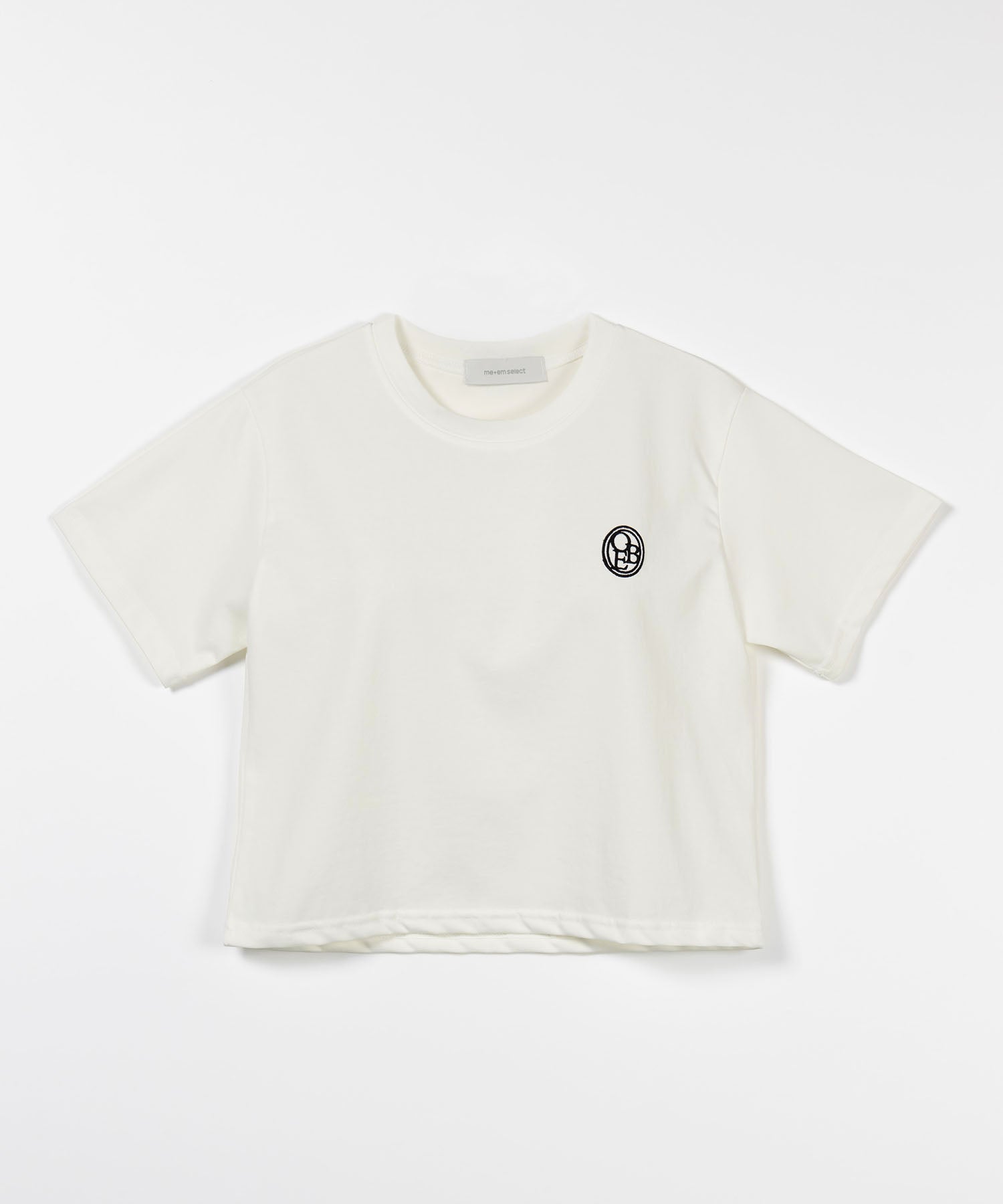 OBE刺繍 ミニロゴTシャツ【 韓国製 】