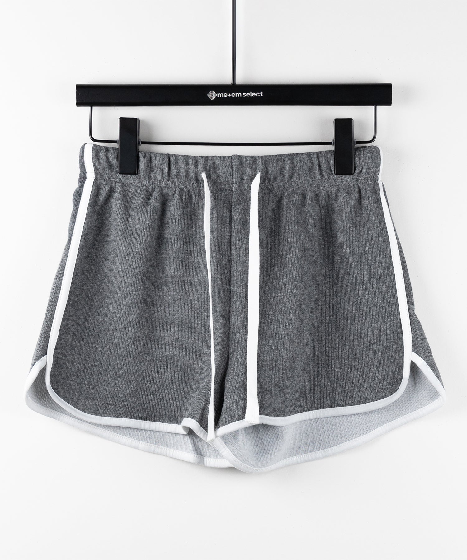 【 3color 】サイドラインパイピングスウェットショートパンツ / sideline piping sweat short pants