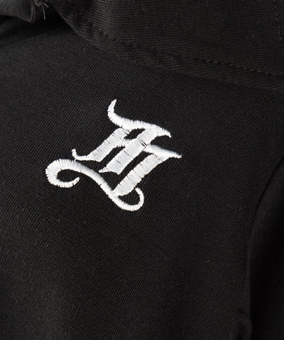 M LOGO スキッパーショートTシャツ / M LOGO skipper neck short T-shirt