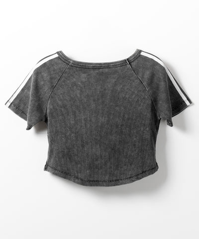 サイドラインヴィンテージショートリブTシャツ / sideline vintage short lib T-shirt