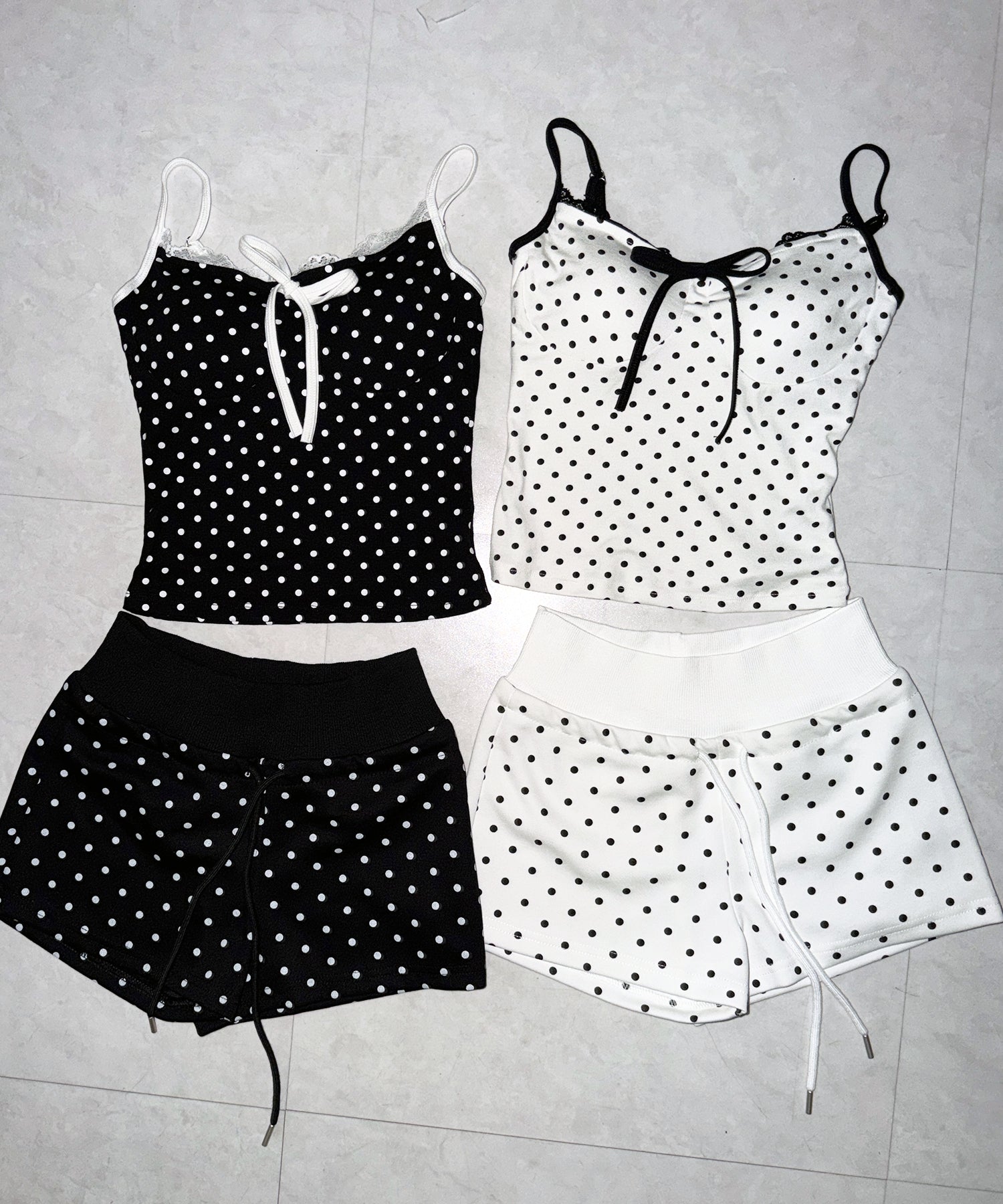 ドットスウェットショートパンツ / dot sweat short pants