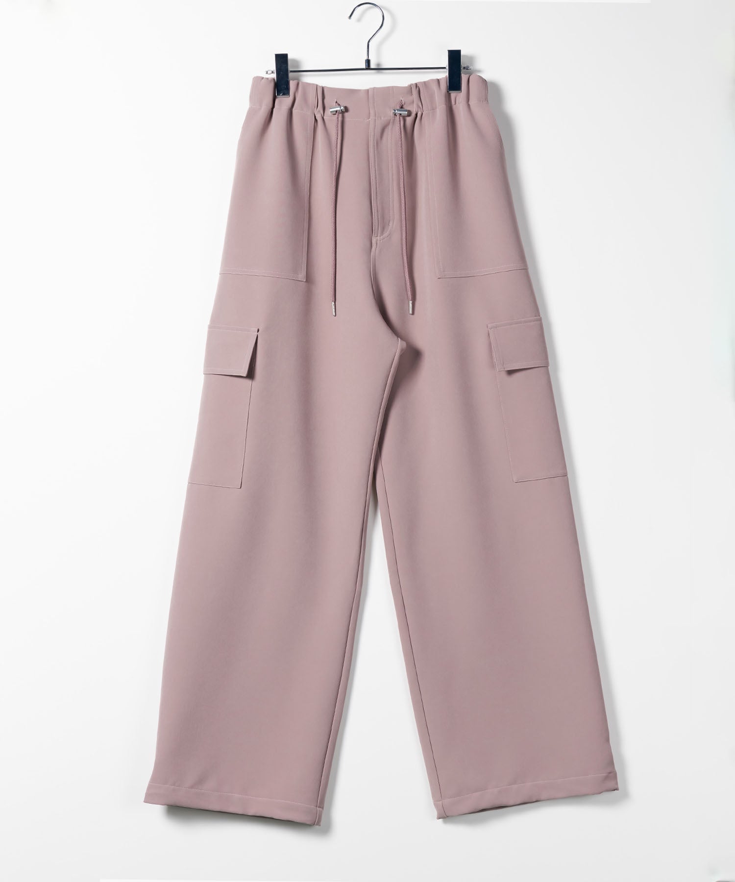 【 4size/6color 】2WAYドロストルーズカーゴワイドパンツ