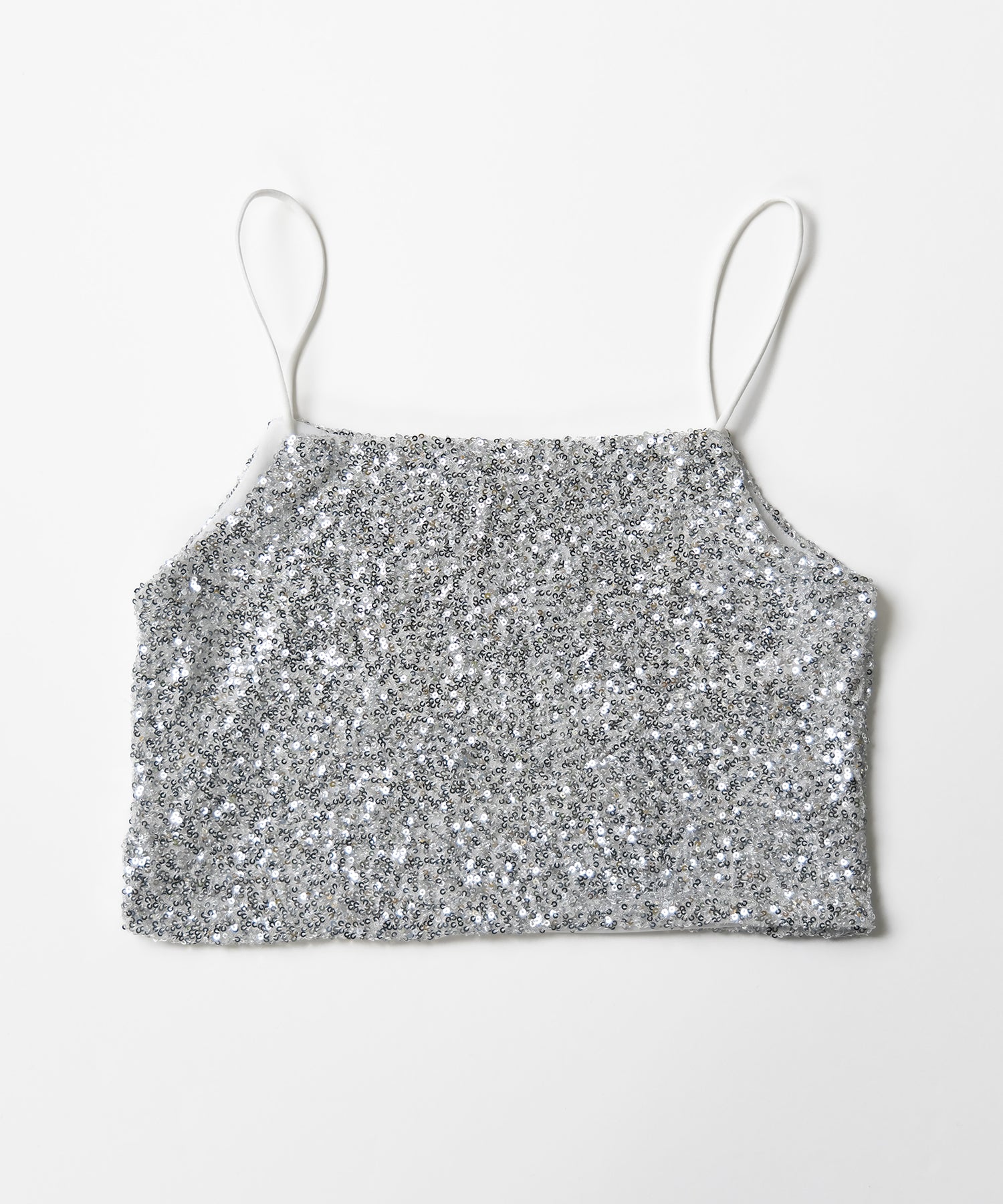 グリッタースパングルショートキャミソール / glitter spangle short camisole