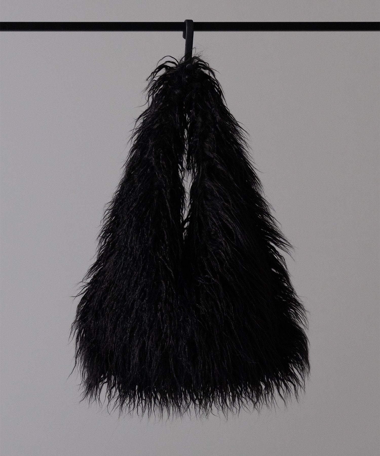 【 5color 】シャギーファーワンハンドルショルダーバッグ / shaggy fur onehandle shoulder bag