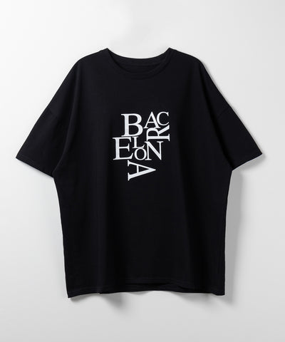 BACロゴレタリングビッグTシャツ / BAG logo lettering big Tee