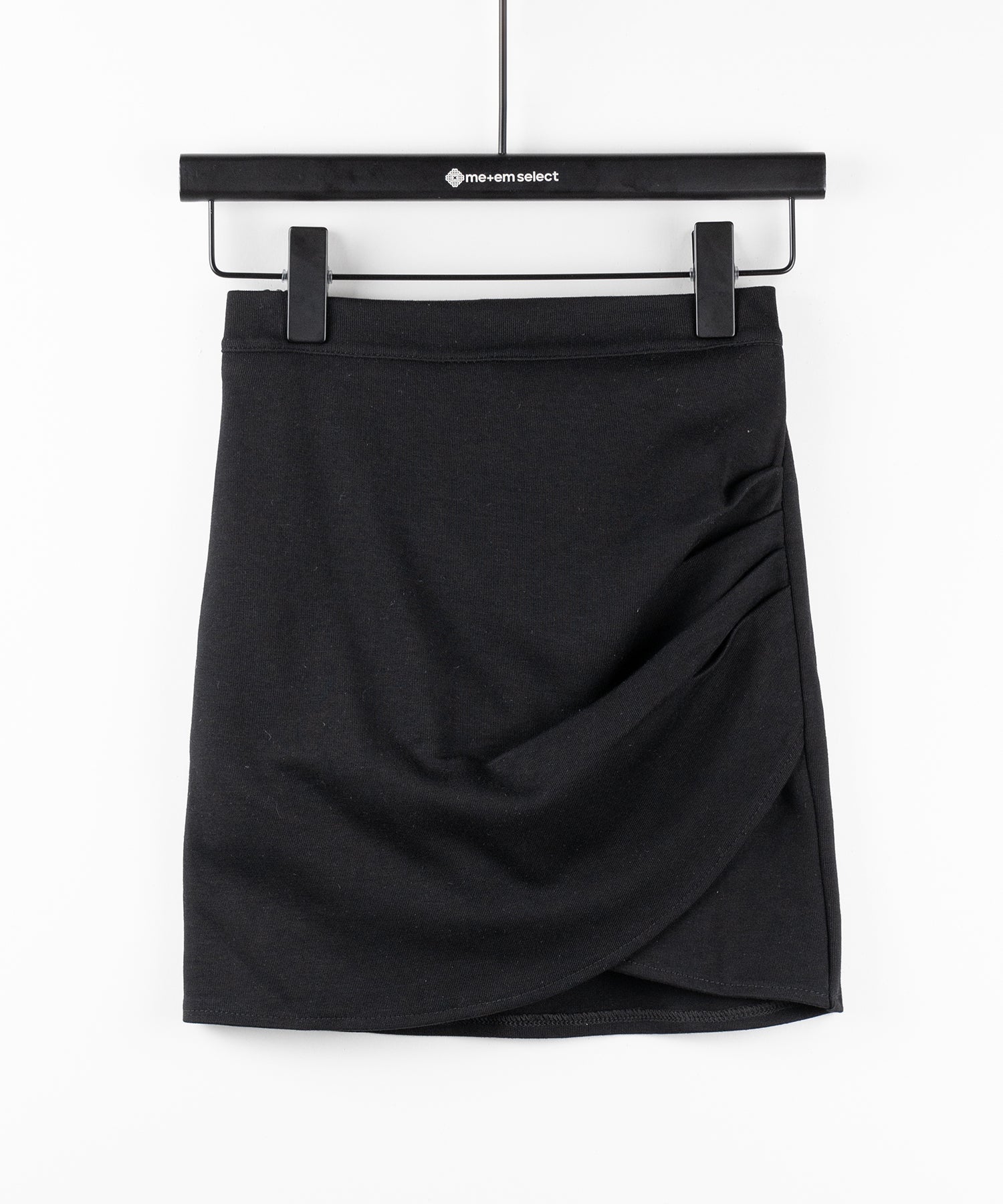 【 インパン裏地付 】サイドタックギャザータイトミニスカート /side tuck gather tight mini skirt